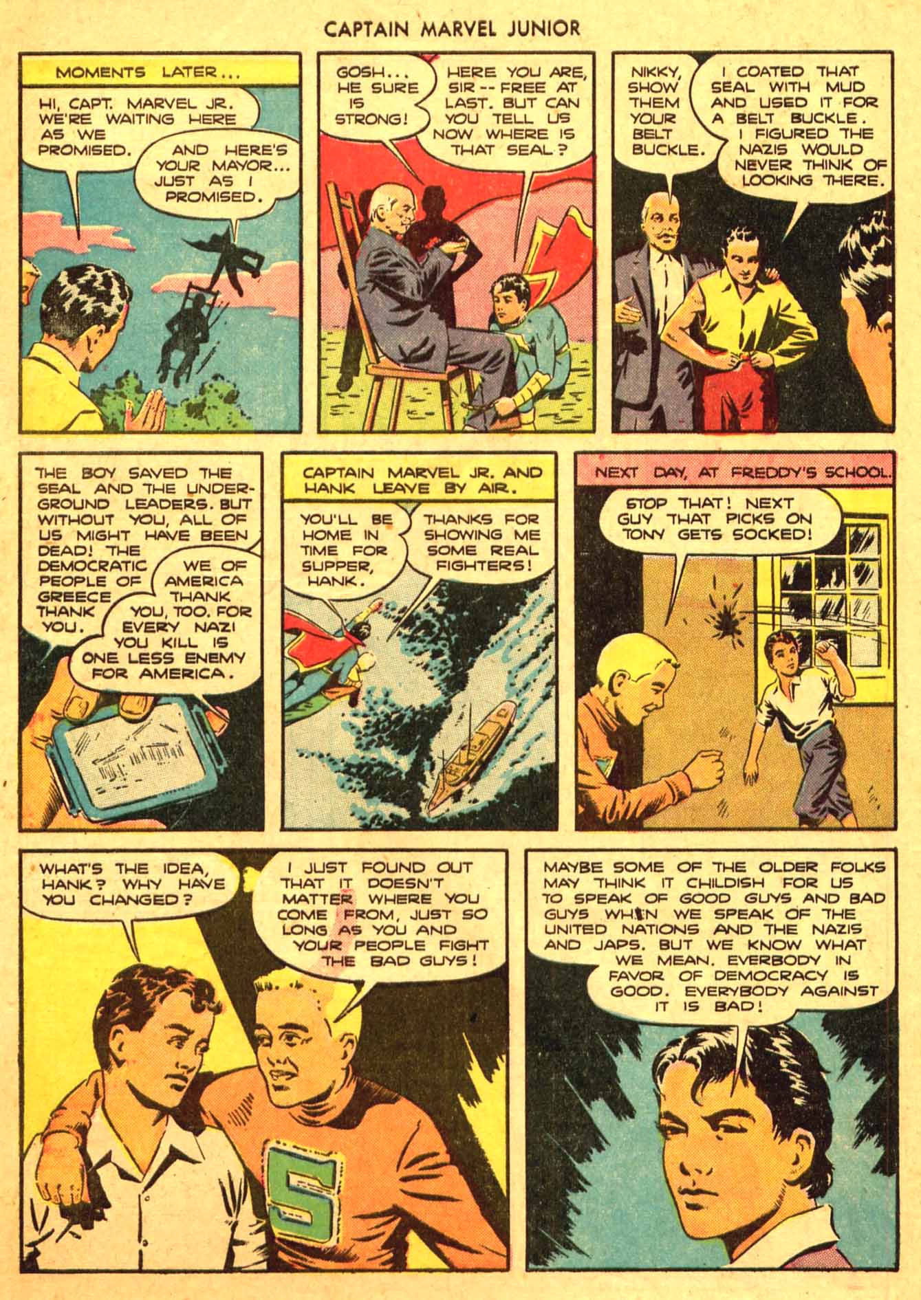 Read online Captain Marvel, Jr. comic -  Issue #25 - 32