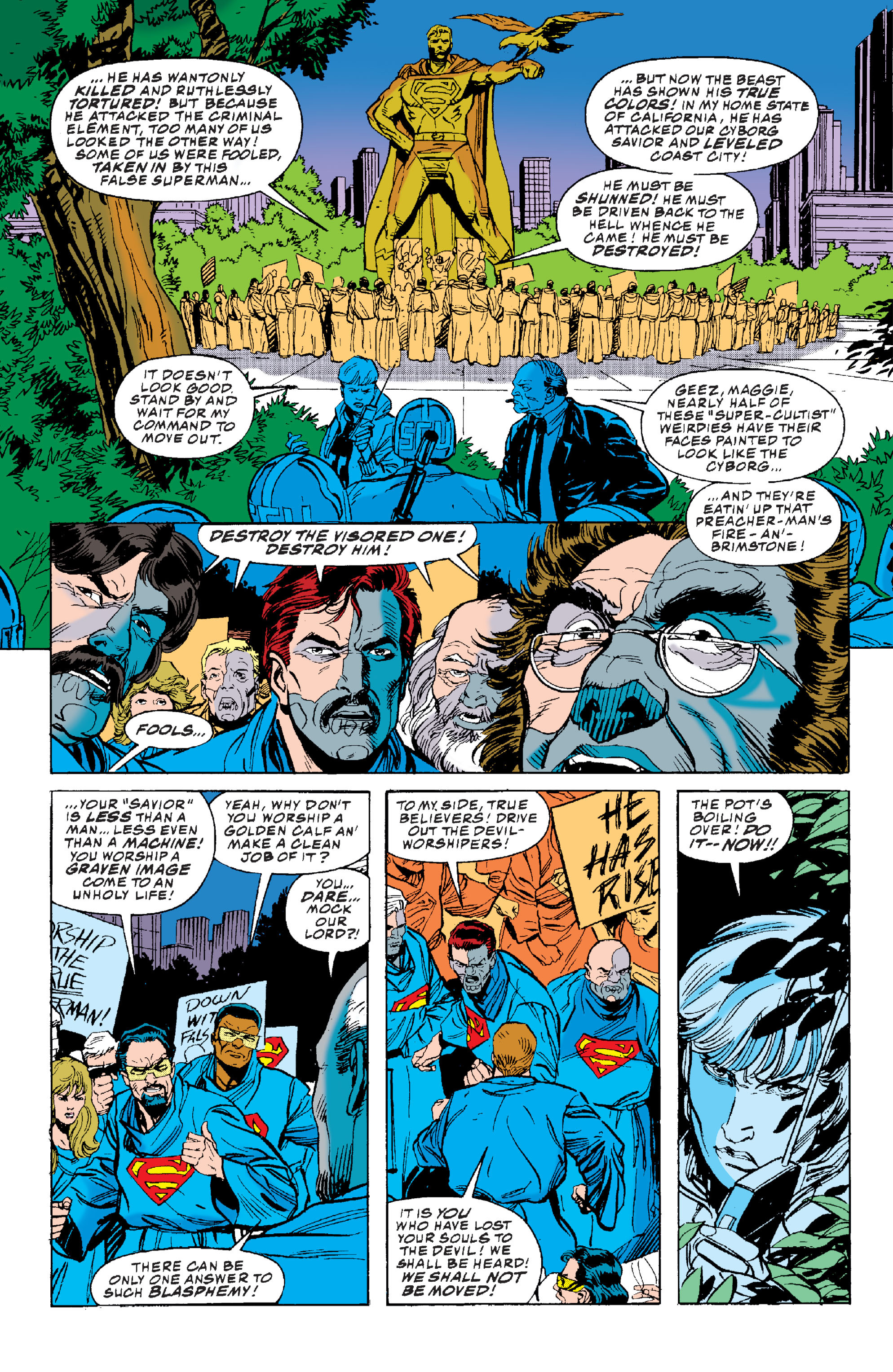 Read online Superman: The Death and Return of Superman Omnibus comic -  Issue # TPB (Part 11) - 7