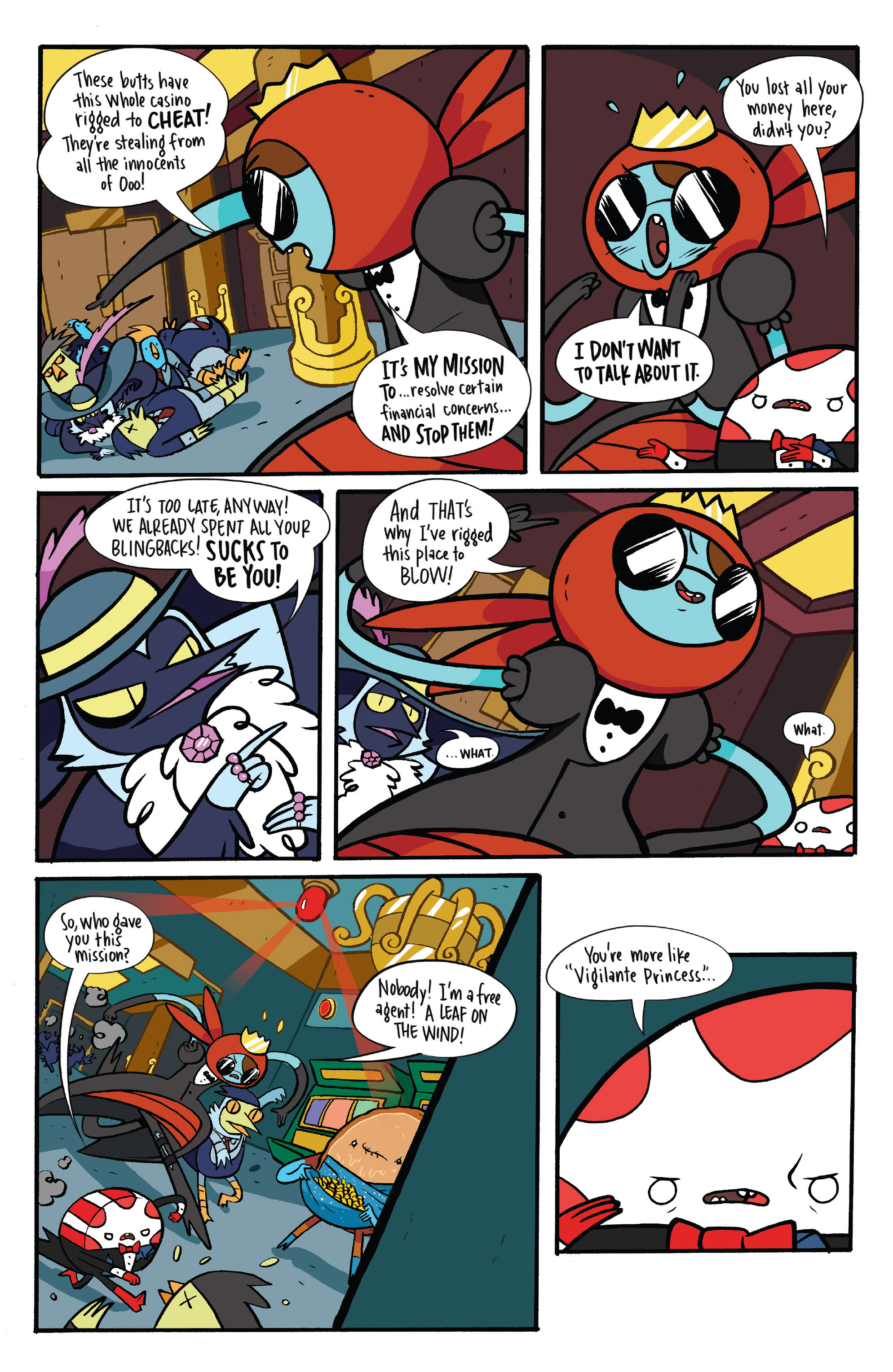 Read online Adventure Time: Candy Capers comic -  Issue #4 - 15