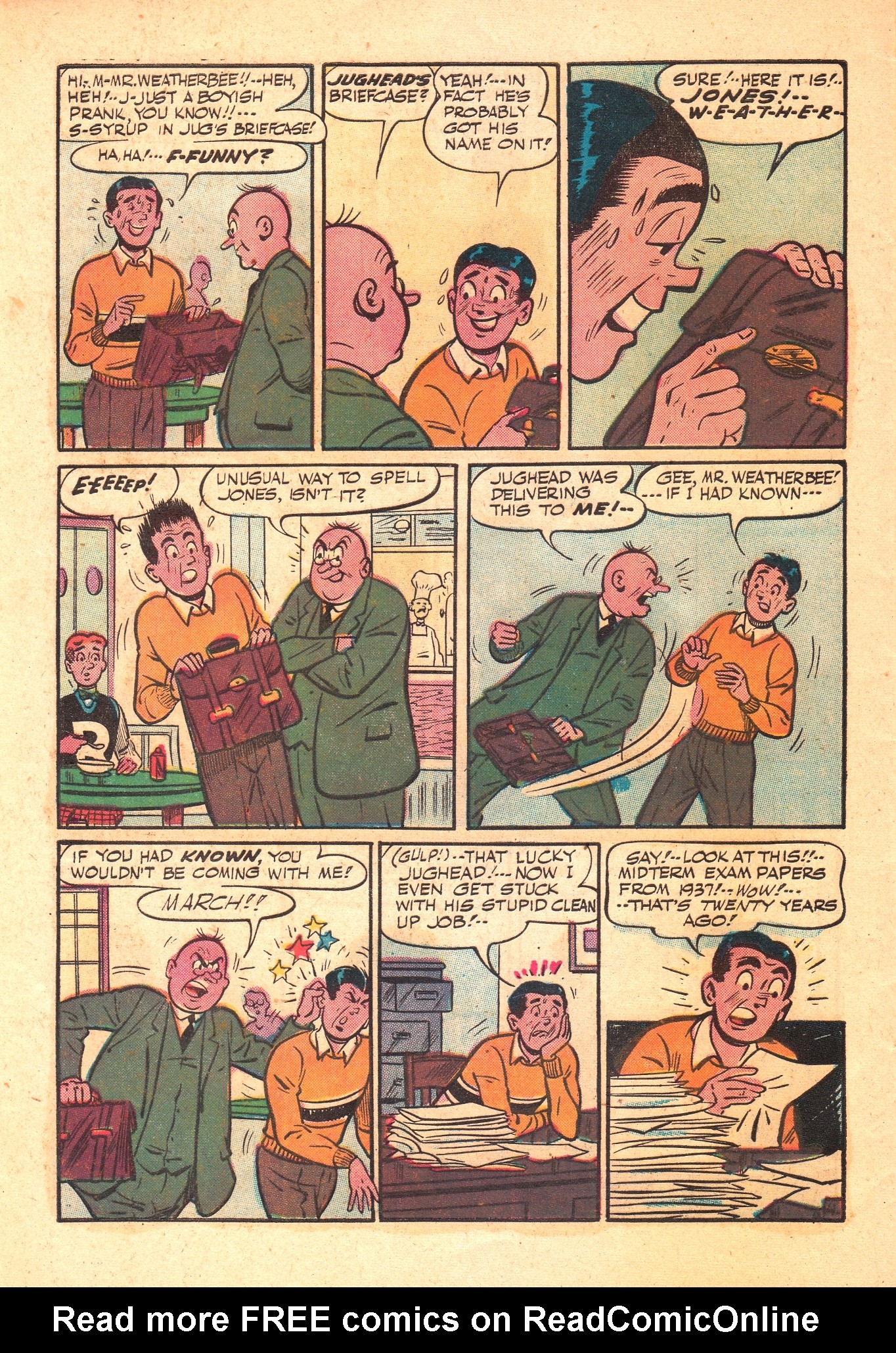 Read online Archie's Pal Jughead comic -  Issue #42 - 32