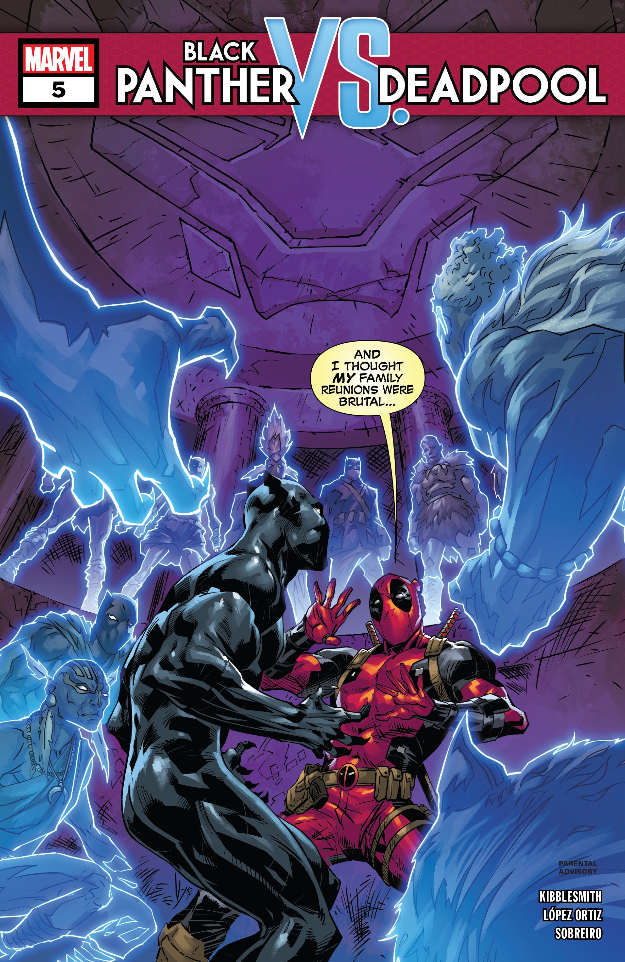 Read online Black Panther vs Deadpool comic -  Issue #5 - 1
