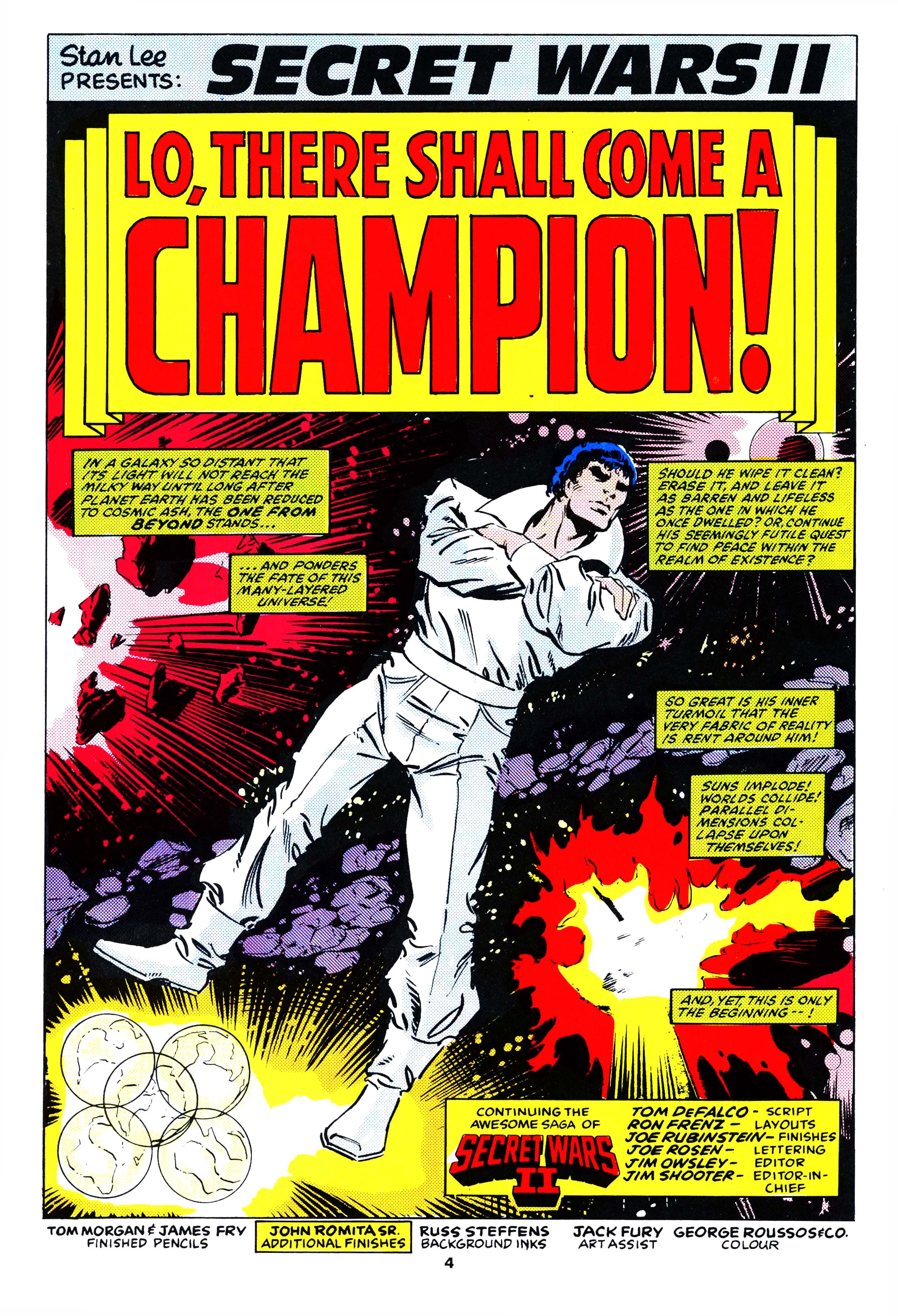Read online Secret Wars (1985) comic -  Issue #76 - 4