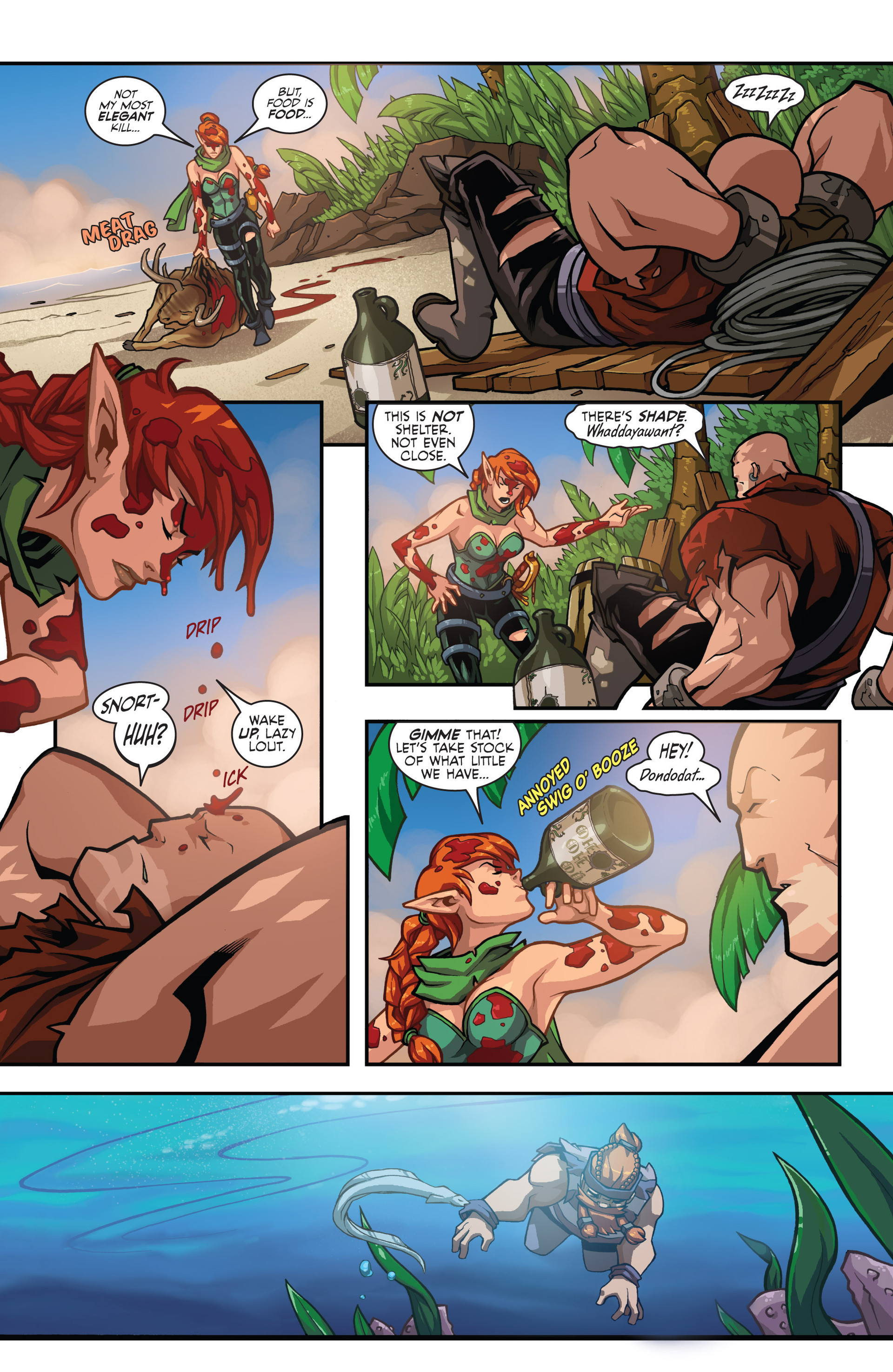 Read online Uncanny Skullkickers comic -  Issue # Full - 10