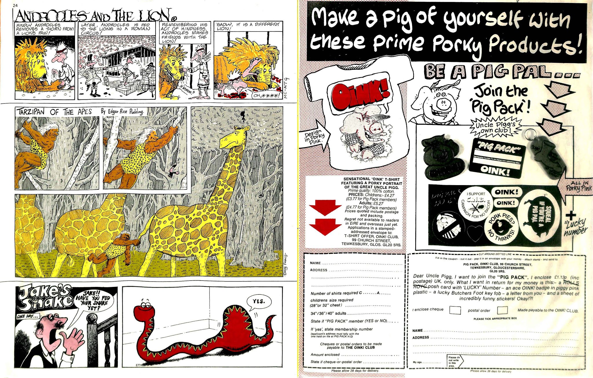 Read online Oink! comic -  Issue #27 - 13