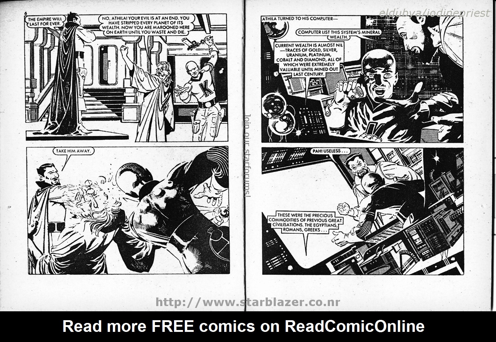 Read online Starblazer comic -  Issue #67 - 5