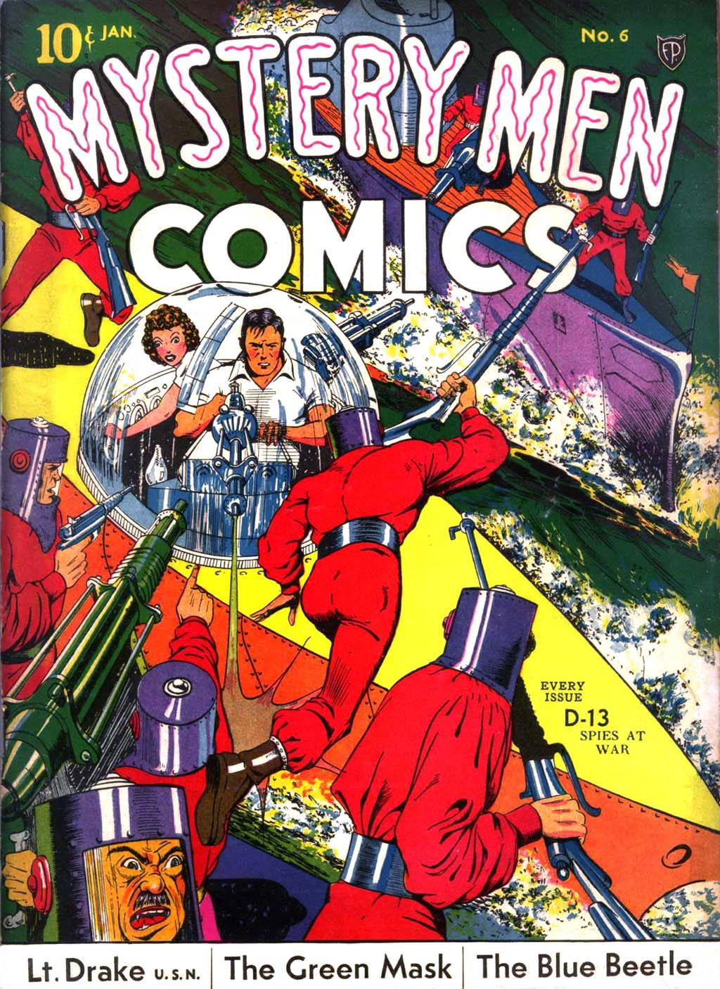 Read online Mystery Men Comics comic -  Issue #6 - 1