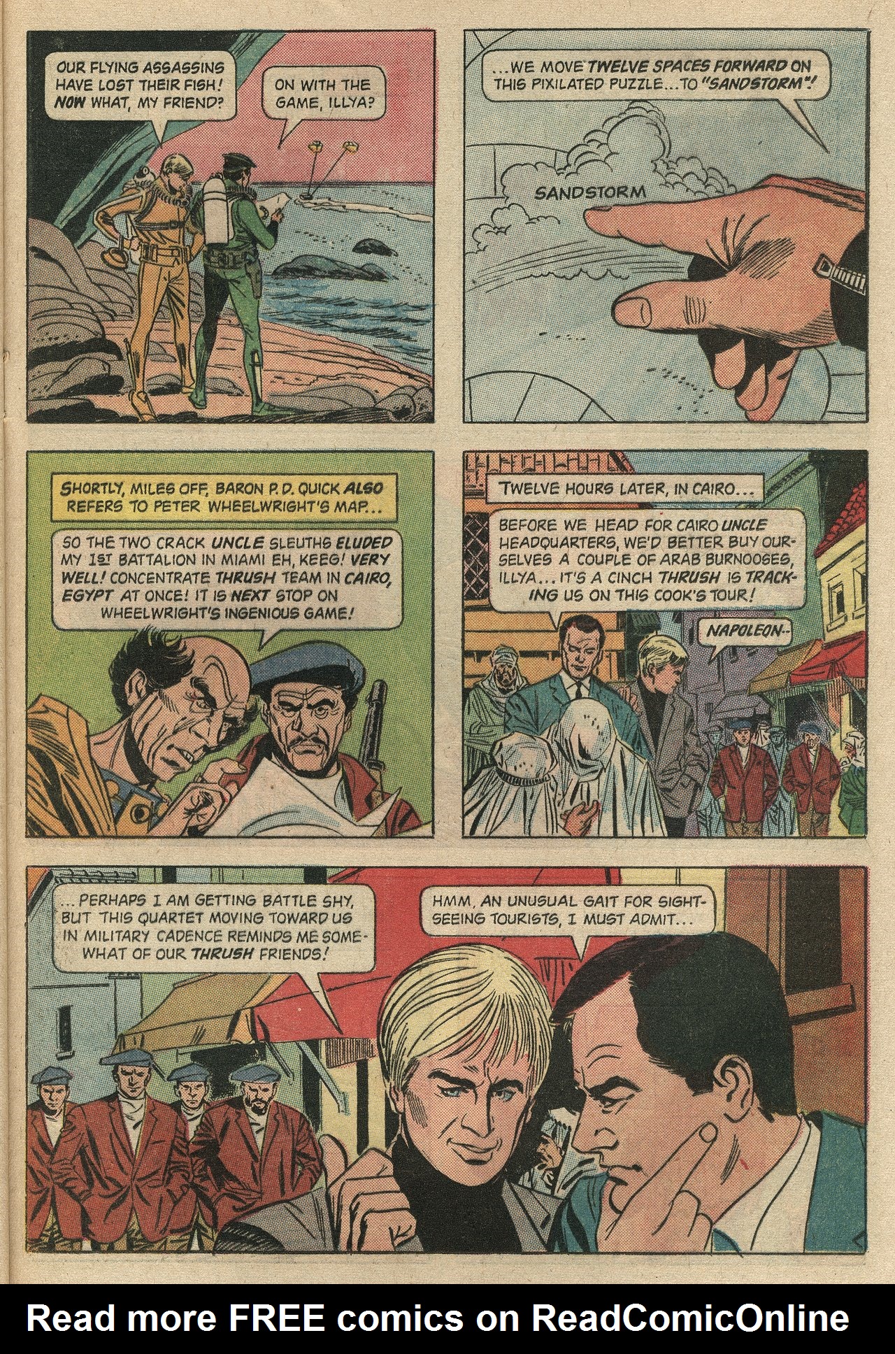 Read online The Man From U.N.C.L.E. comic -  Issue #22 - 25