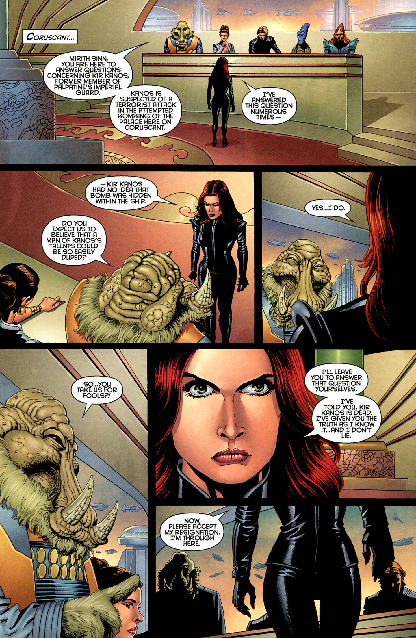 Read online Star Wars: Crimson Empire III - Empire Lost comic -  Issue #6 - 21