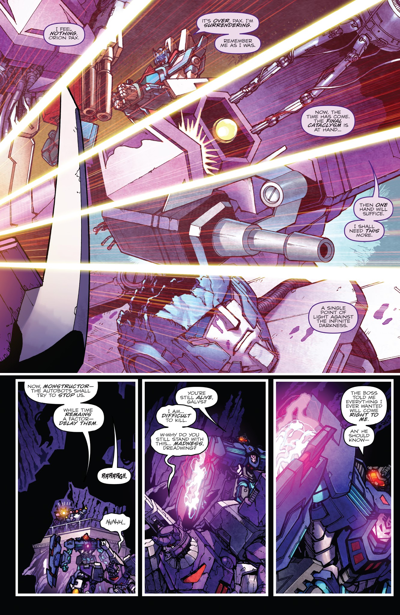 Read online The Transformers: Dark Cybertron comic -  Issue # TPB 2 - 108