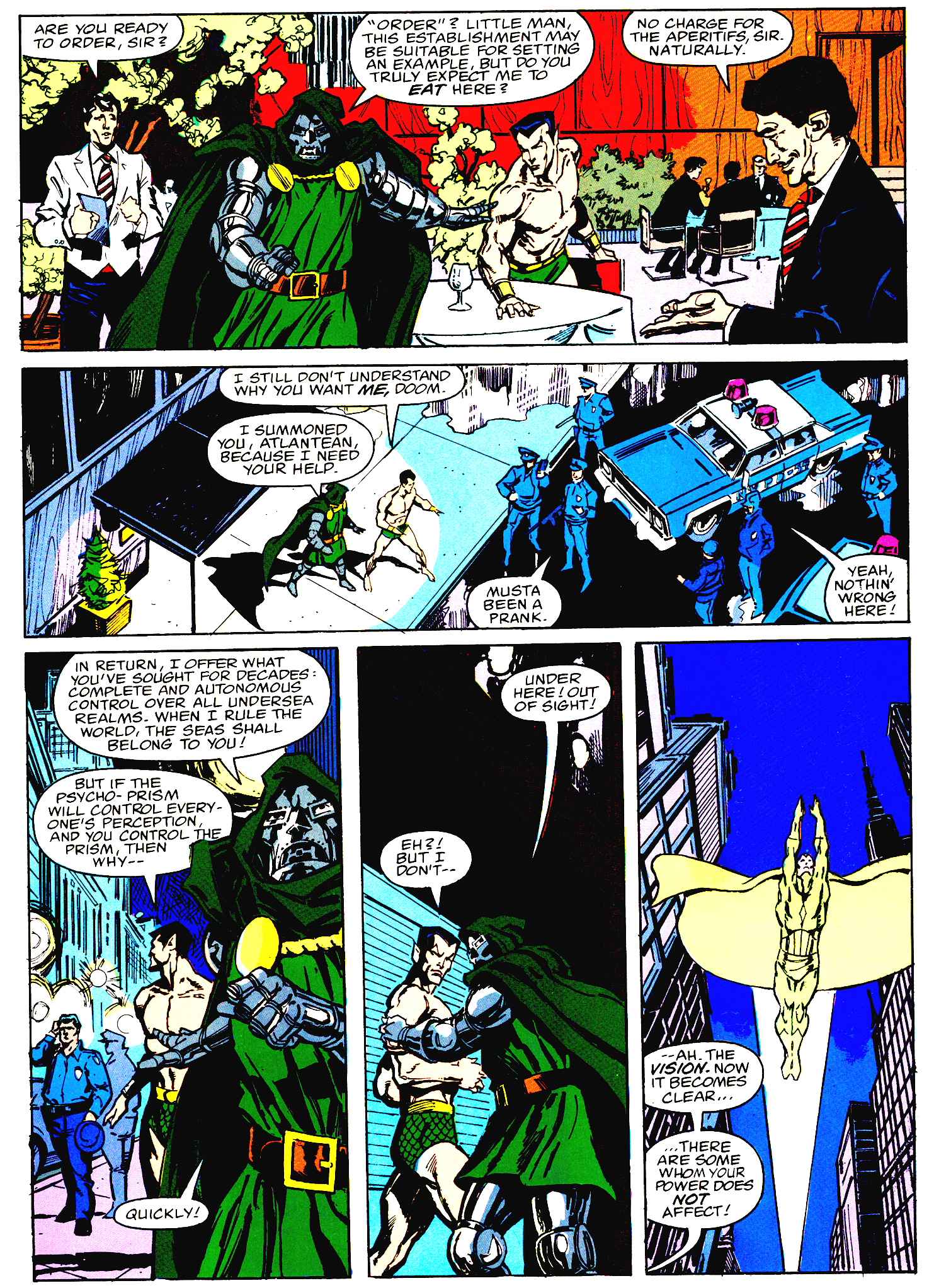 Read online Marvel Graphic Novel comic -  Issue #27 - Avengers - Emperor Doom - 9
