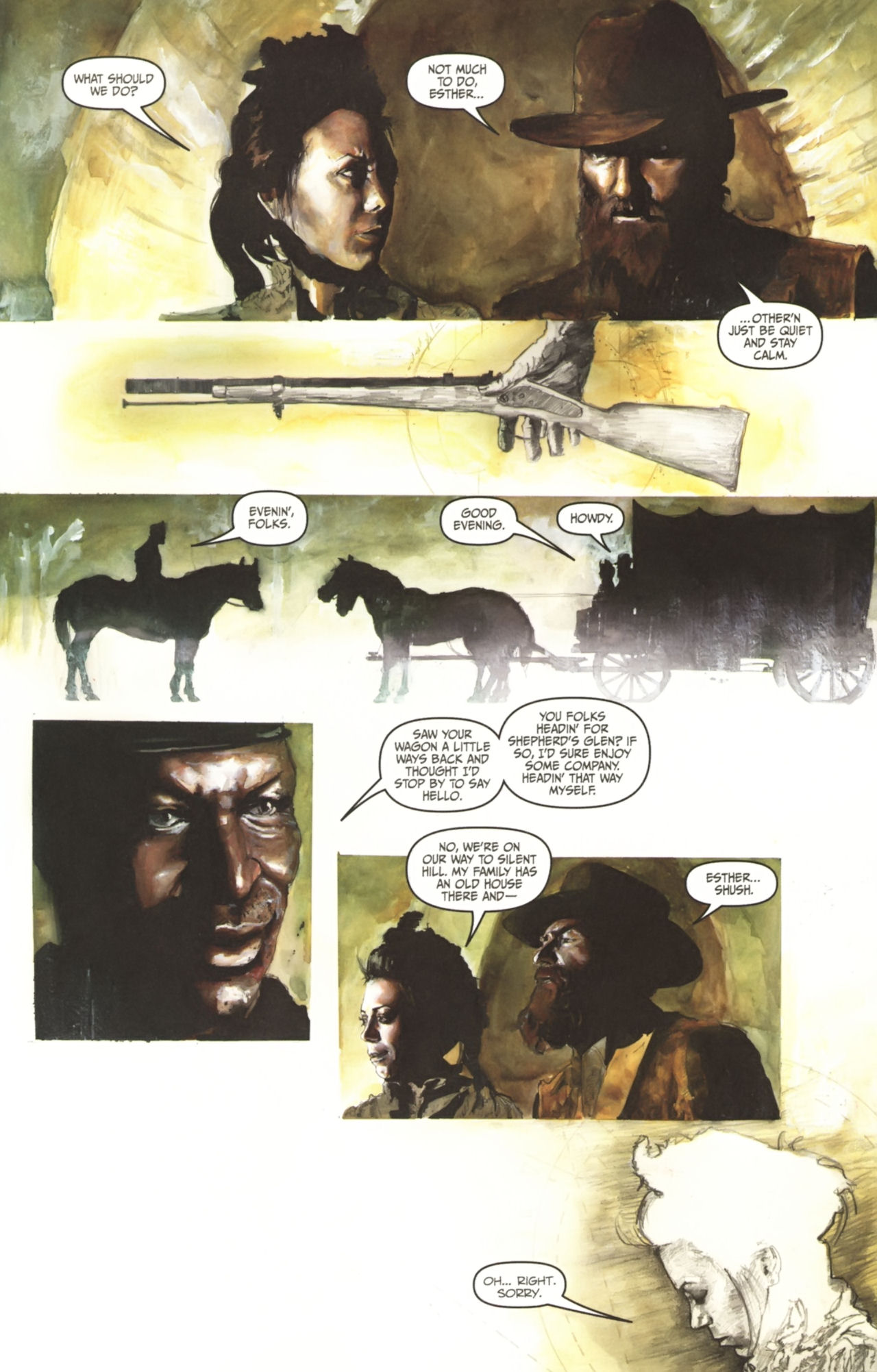 Read online Silent Hill: Past Life comic -  Issue #1 - 6