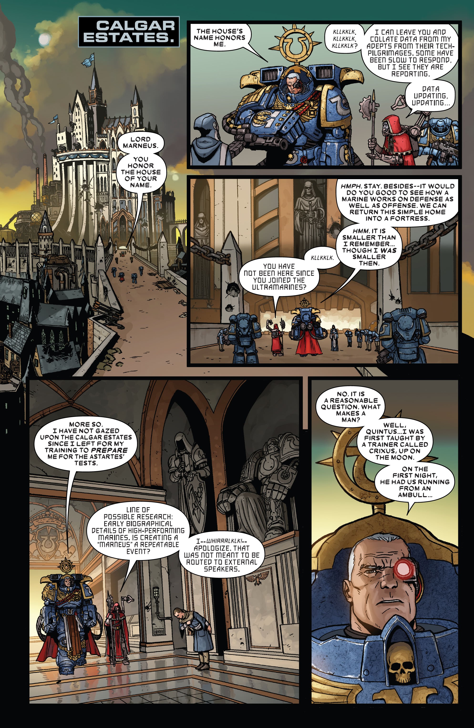 Read online Warhammer 40,000: Marneus Calgar comic -  Issue #2 - 8
