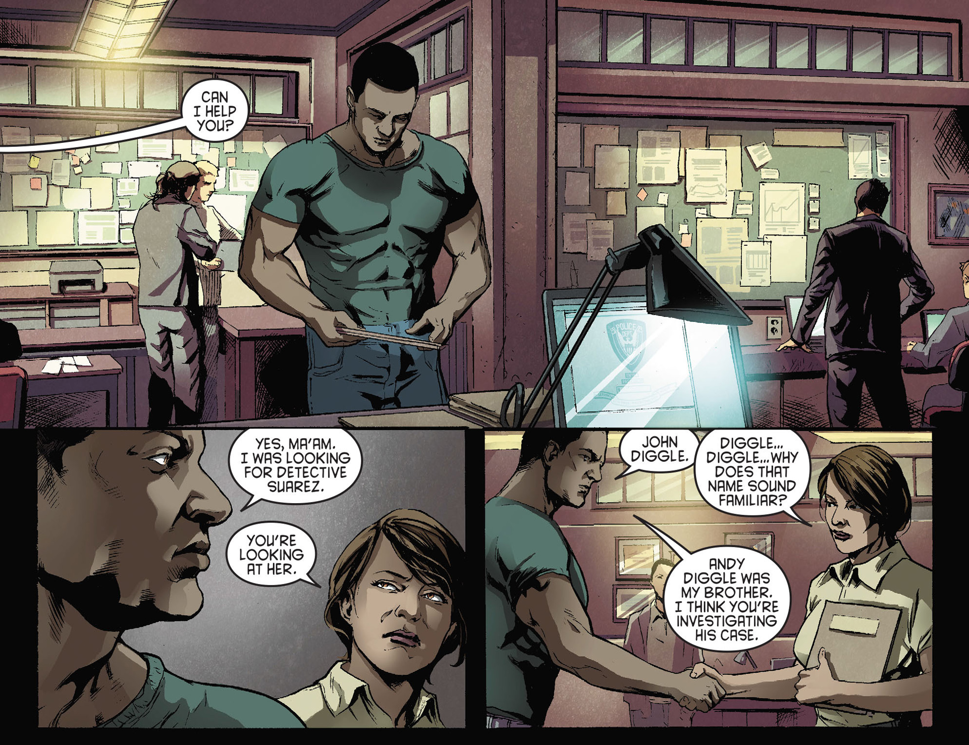 Read online Arrow [II] comic -  Issue #28 - 11