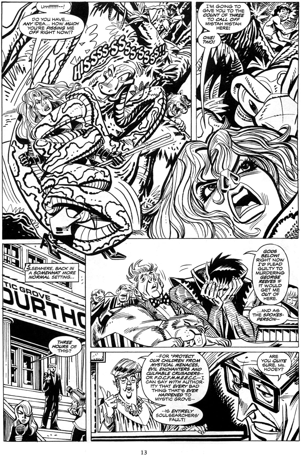 Read online Soulsearchers and Company comic -  Issue #81 - 14
