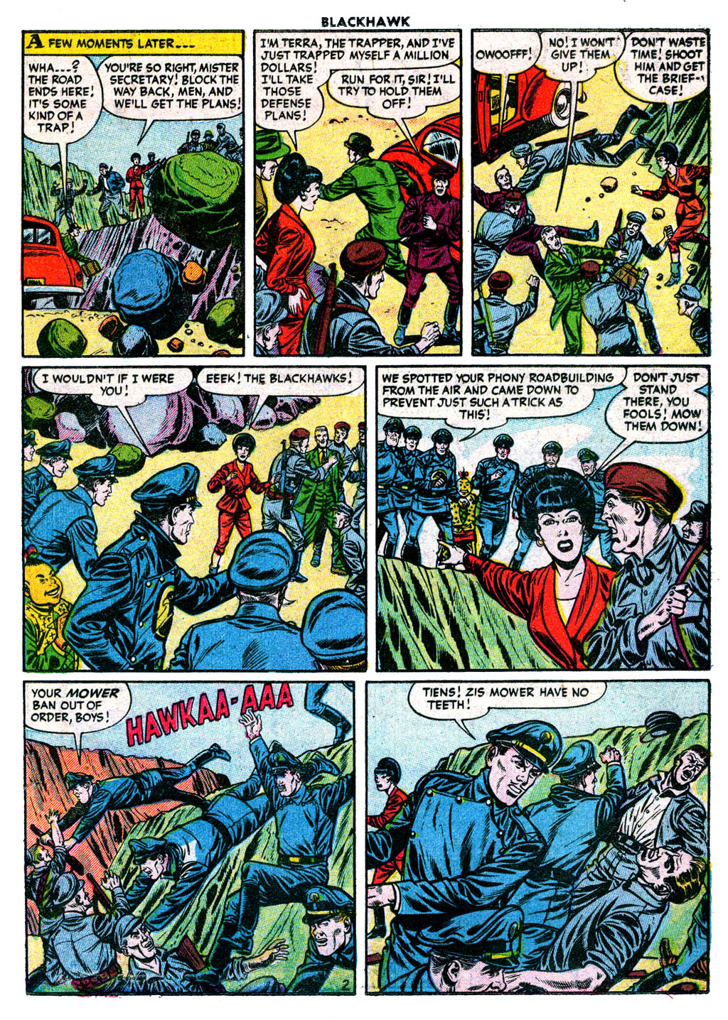 Read online Blackhawk (1957) comic -  Issue #95 - 19