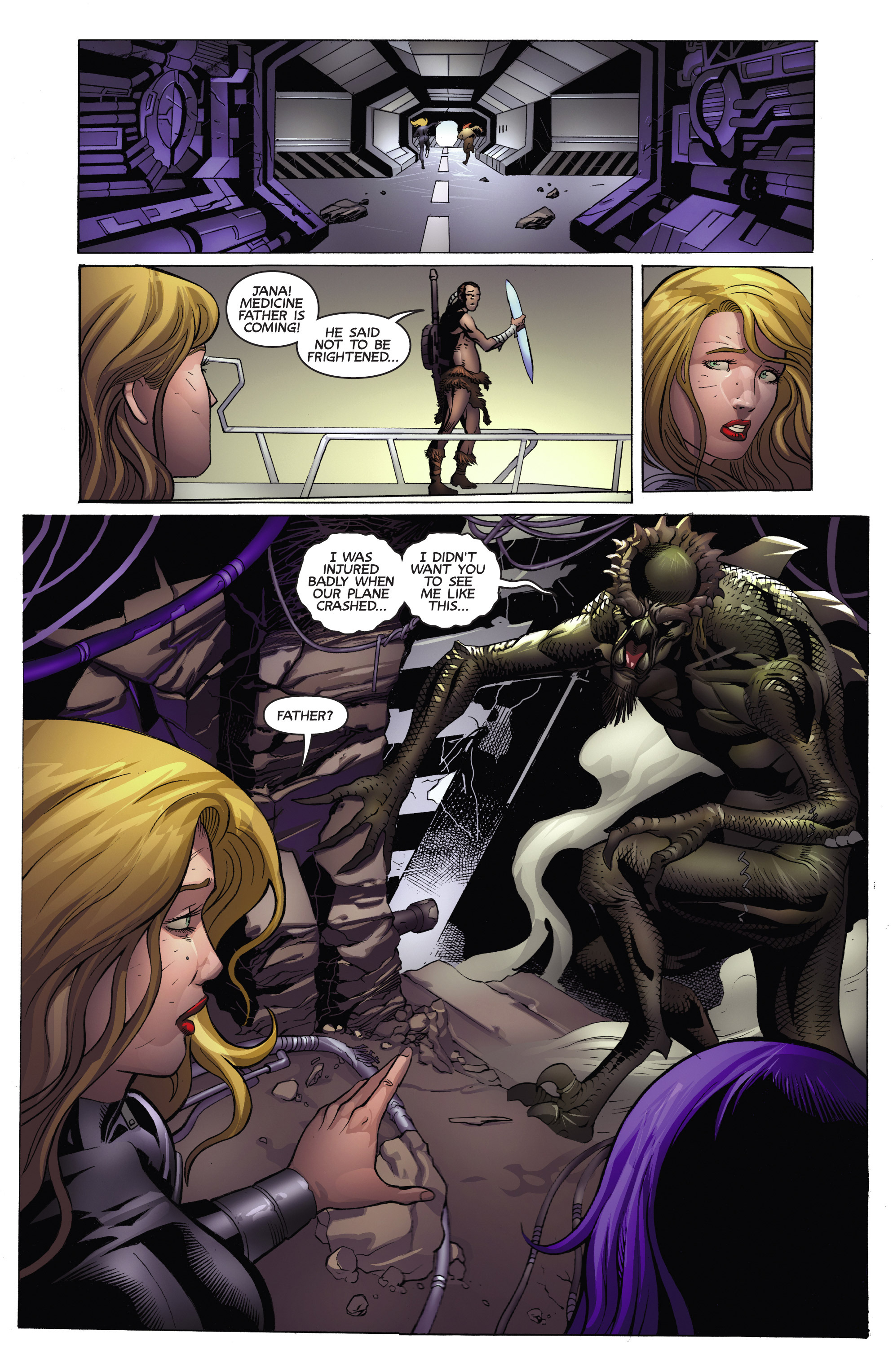 Read online Jungle Girl: Season Three comic -  Issue #4 - 15