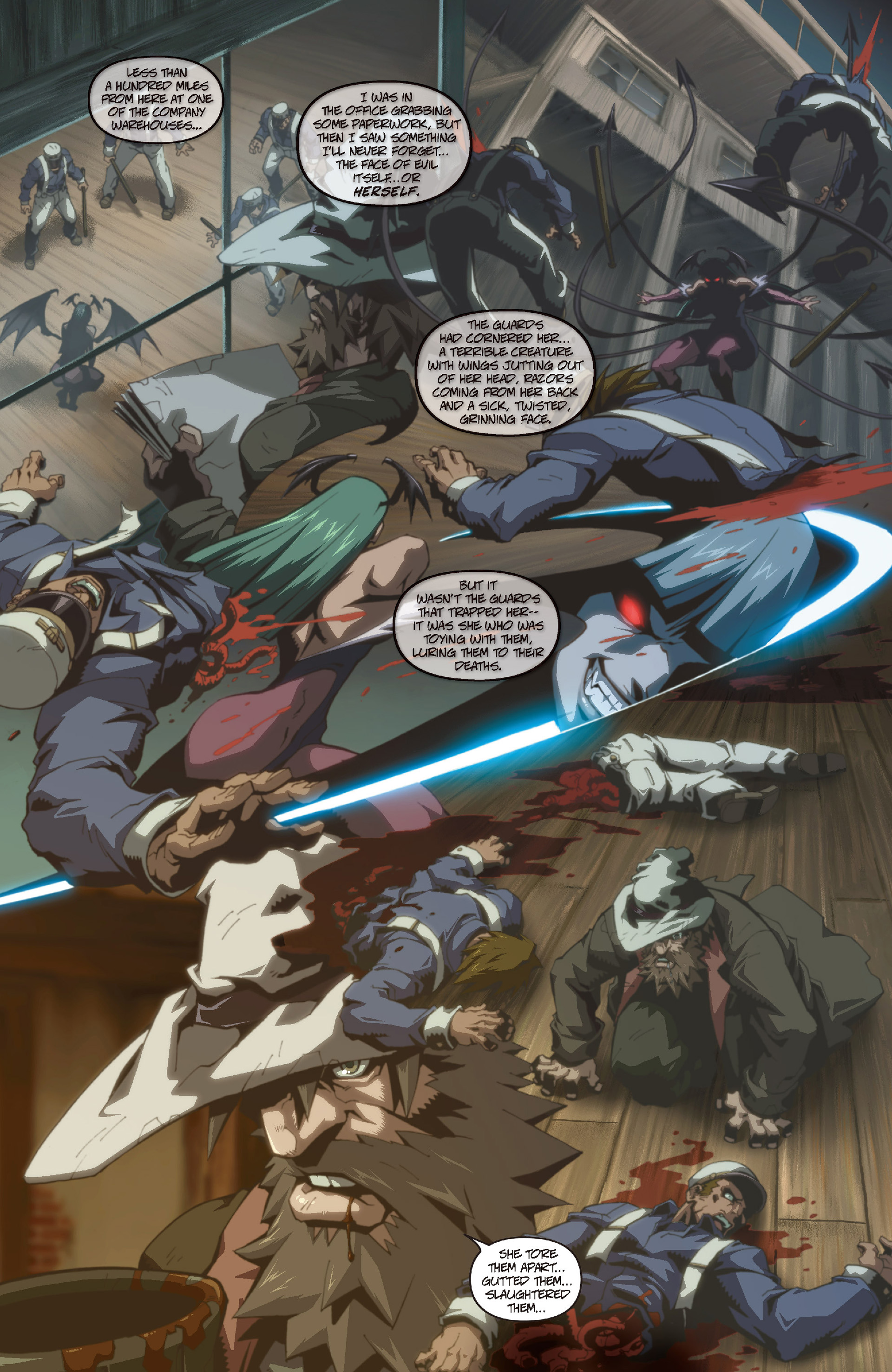 Read online Darkstalkers comic -  Issue #1 - 12