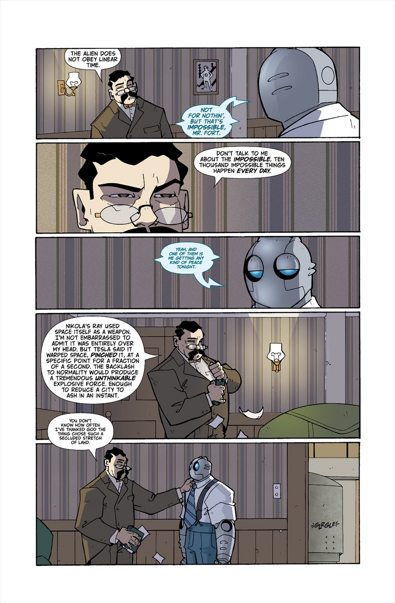 Read online Atomic Robo and the Shadow From Beyond Time comic -  Issue #1 - 17