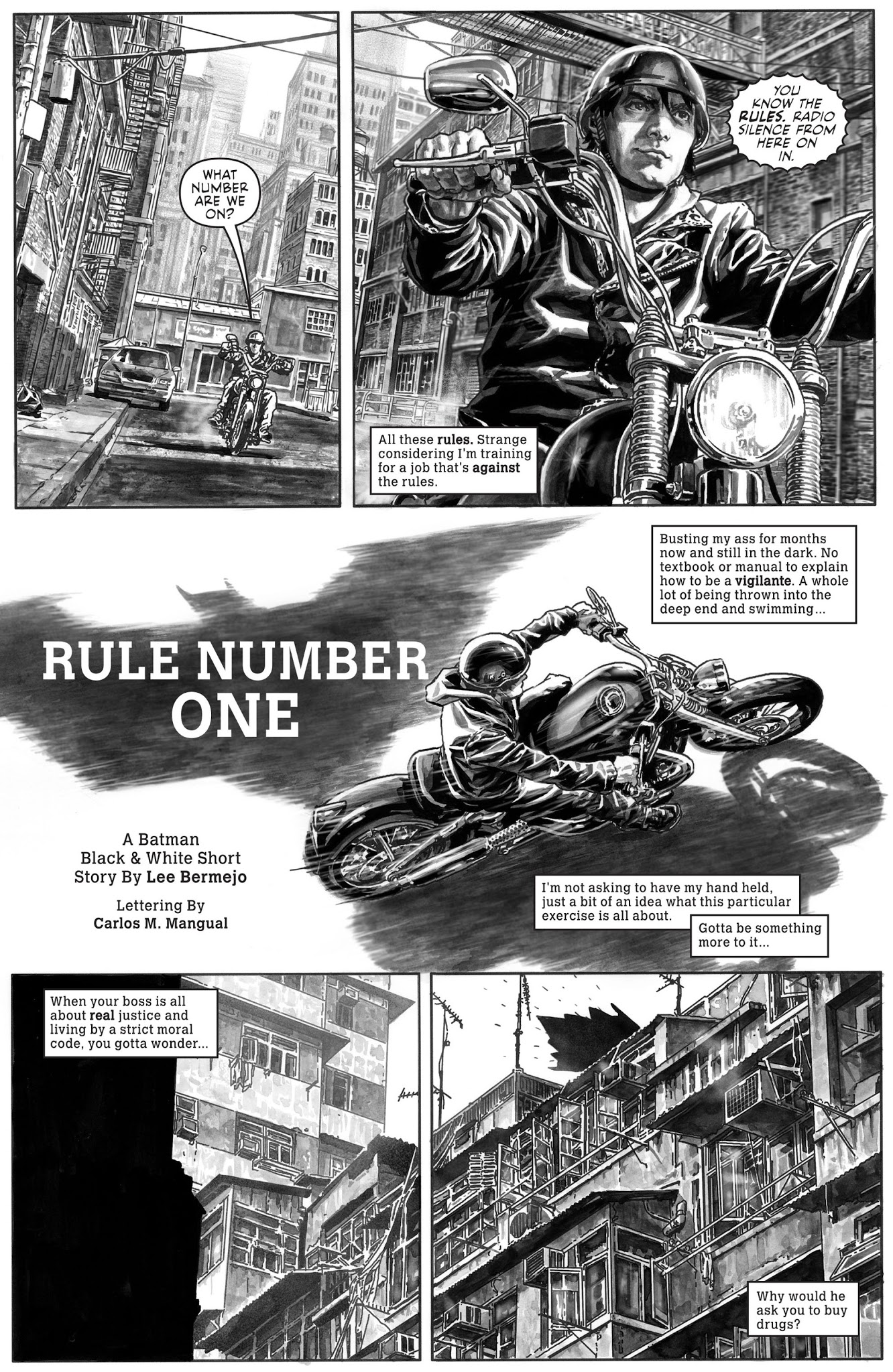 Read online Batman Black and White (2013) comic -  Issue #3 - 4
