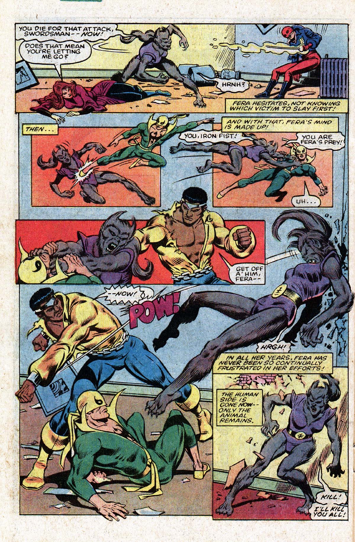 Read online Power Man and Iron Fist (1978) comic -  Issue #99 - 19