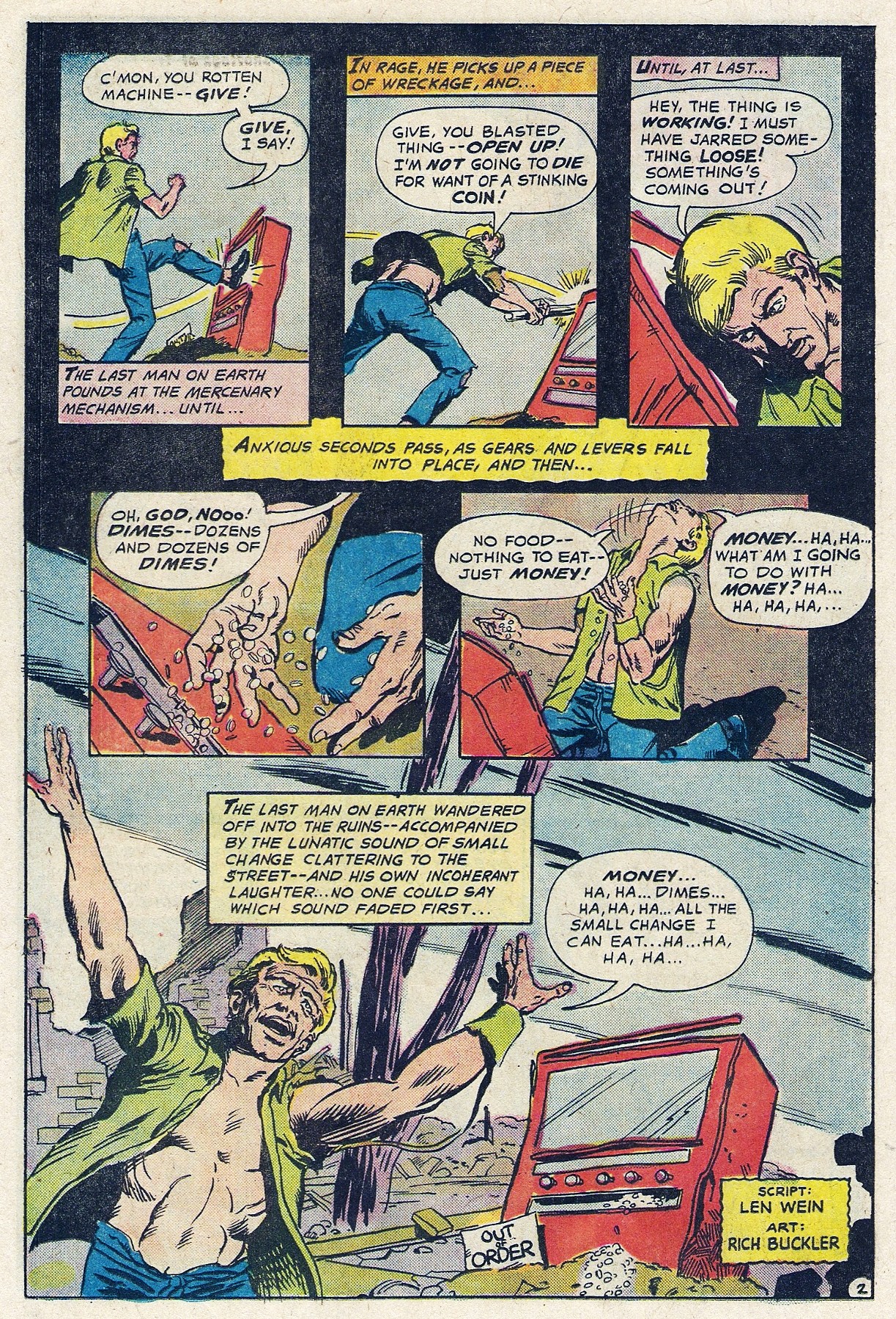 Read online Weird War Tales (1971) comic -  Issue #23 - 22