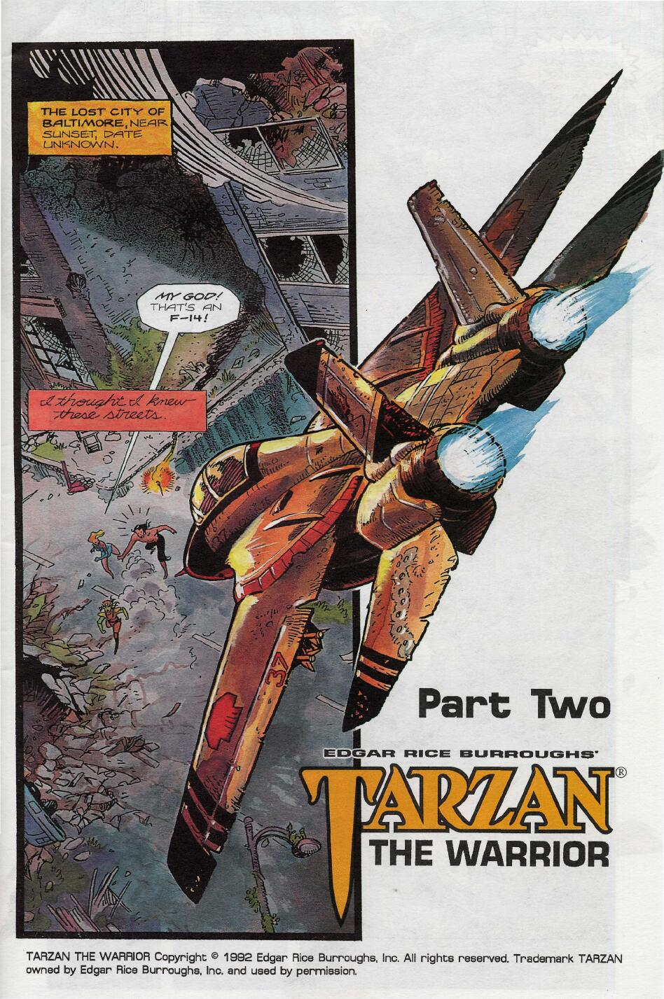 Read online Tarzan the Warrior comic -  Issue #2 - 3