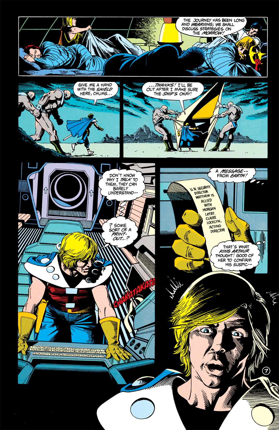 Read online Camelot 3000 comic -  Issue #11 - 9