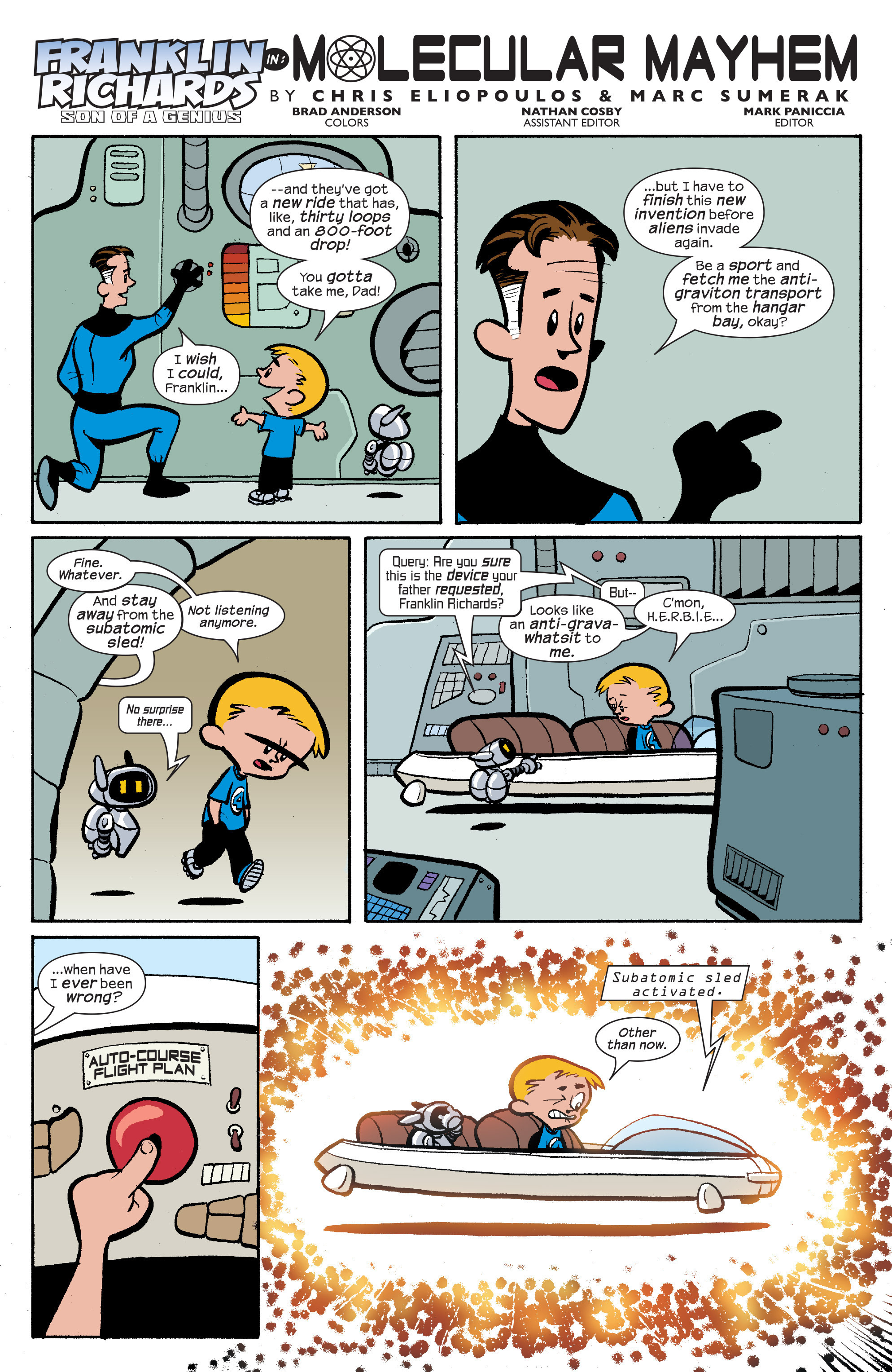 Read online Franklin Richards: March Madness comic -  Issue # Full - 8