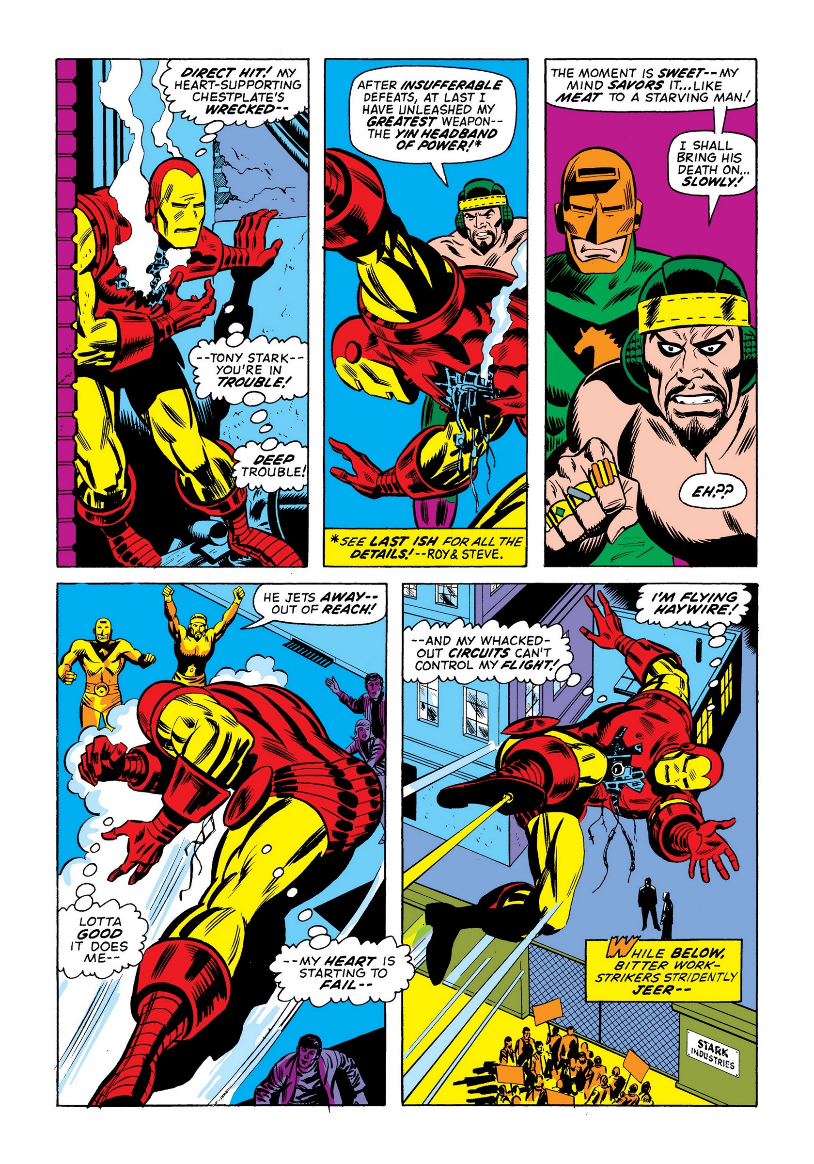 Read online Marvel Masterworks: The Invincible Iron Man comic -  Issue # TPB 9 (Part 1) - 93