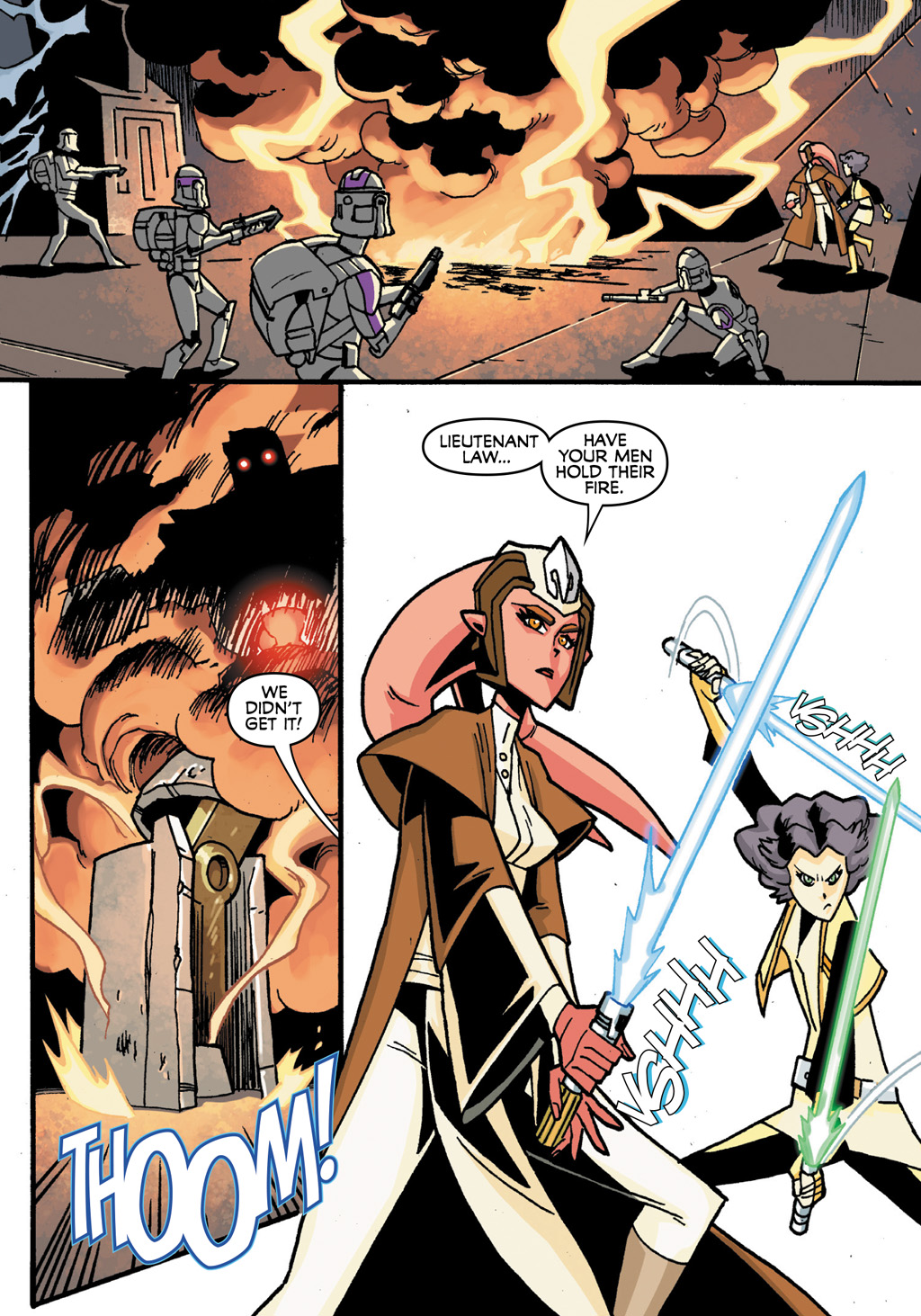 Read online Star Wars: The Clone Wars - Defenders of the Lost Temple comic -  Issue # Full - 18