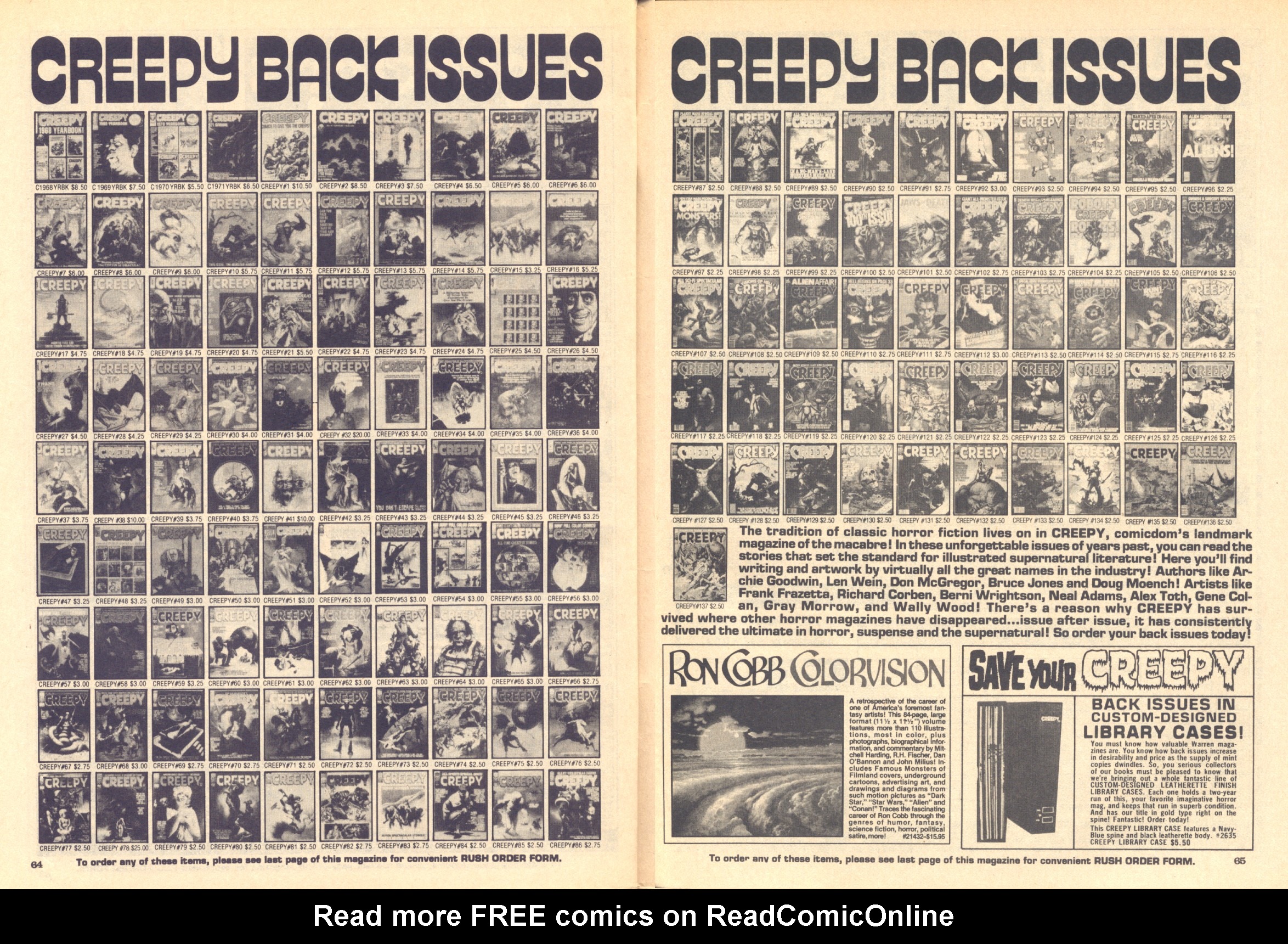 Read online Creepy (1964) comic -  Issue #138 - 62