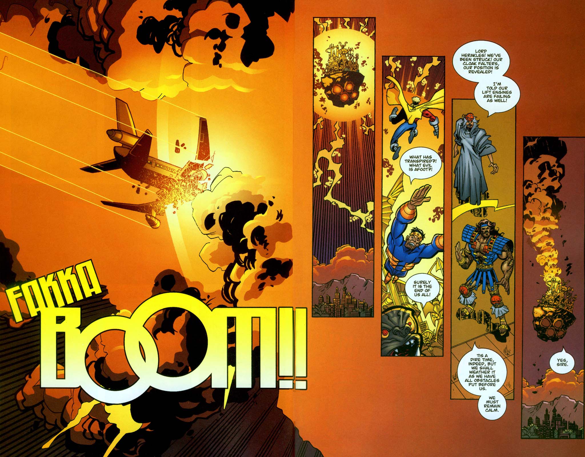 Read online Savage Dragon: God War comic -  Issue #1 - 6