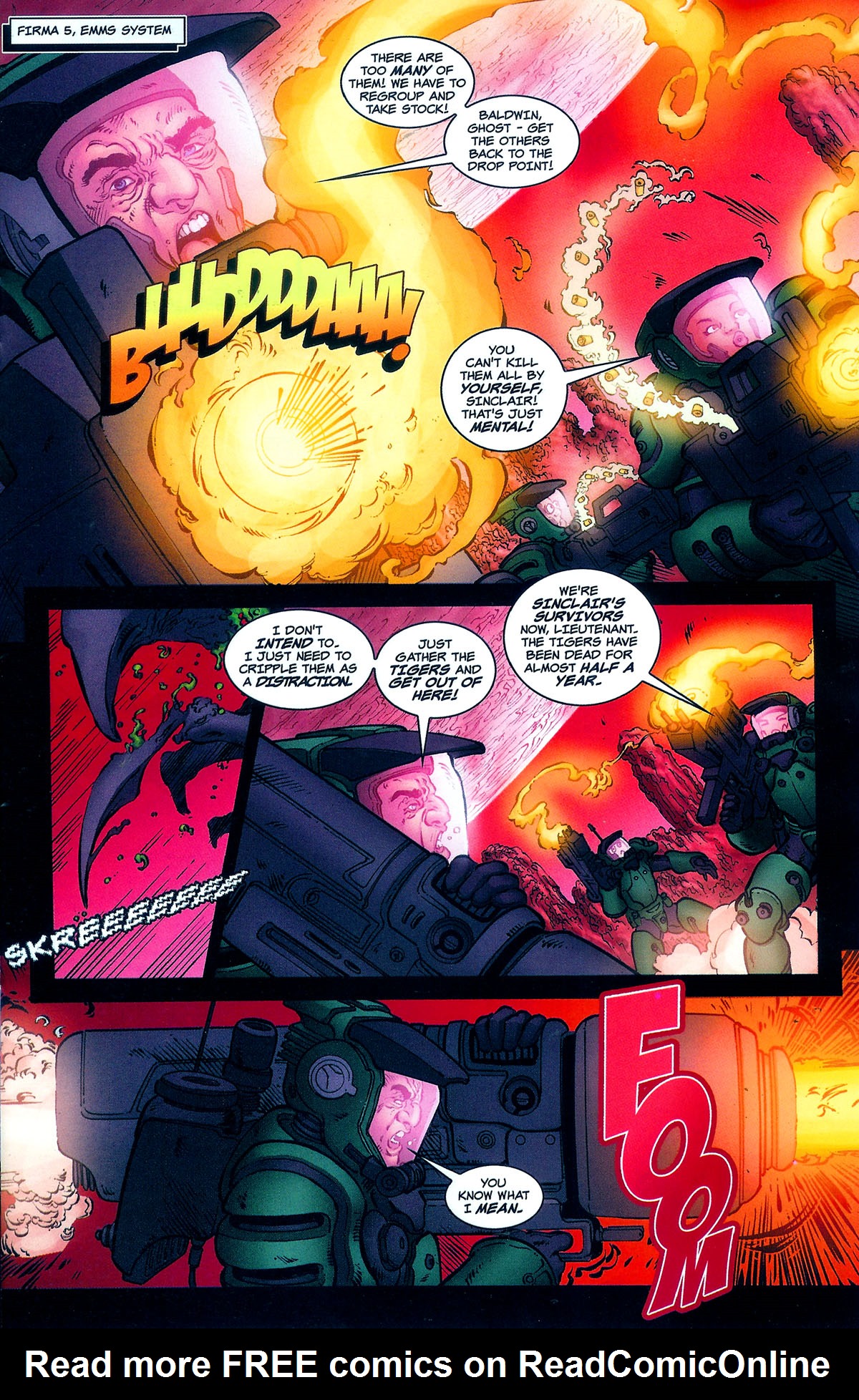 Read online Starship Troopers: Damaged Justice comic -  Issue #1 - 7