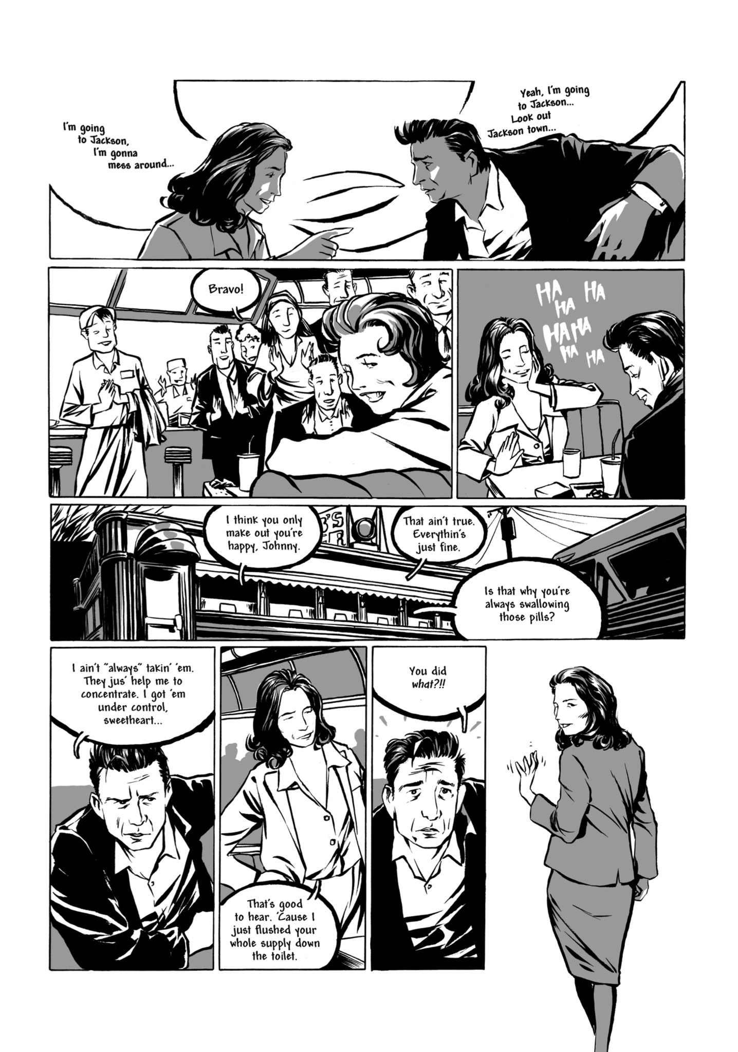 Read online Johnny Cash: I See a Darkness comic -  Issue # TPB - 103