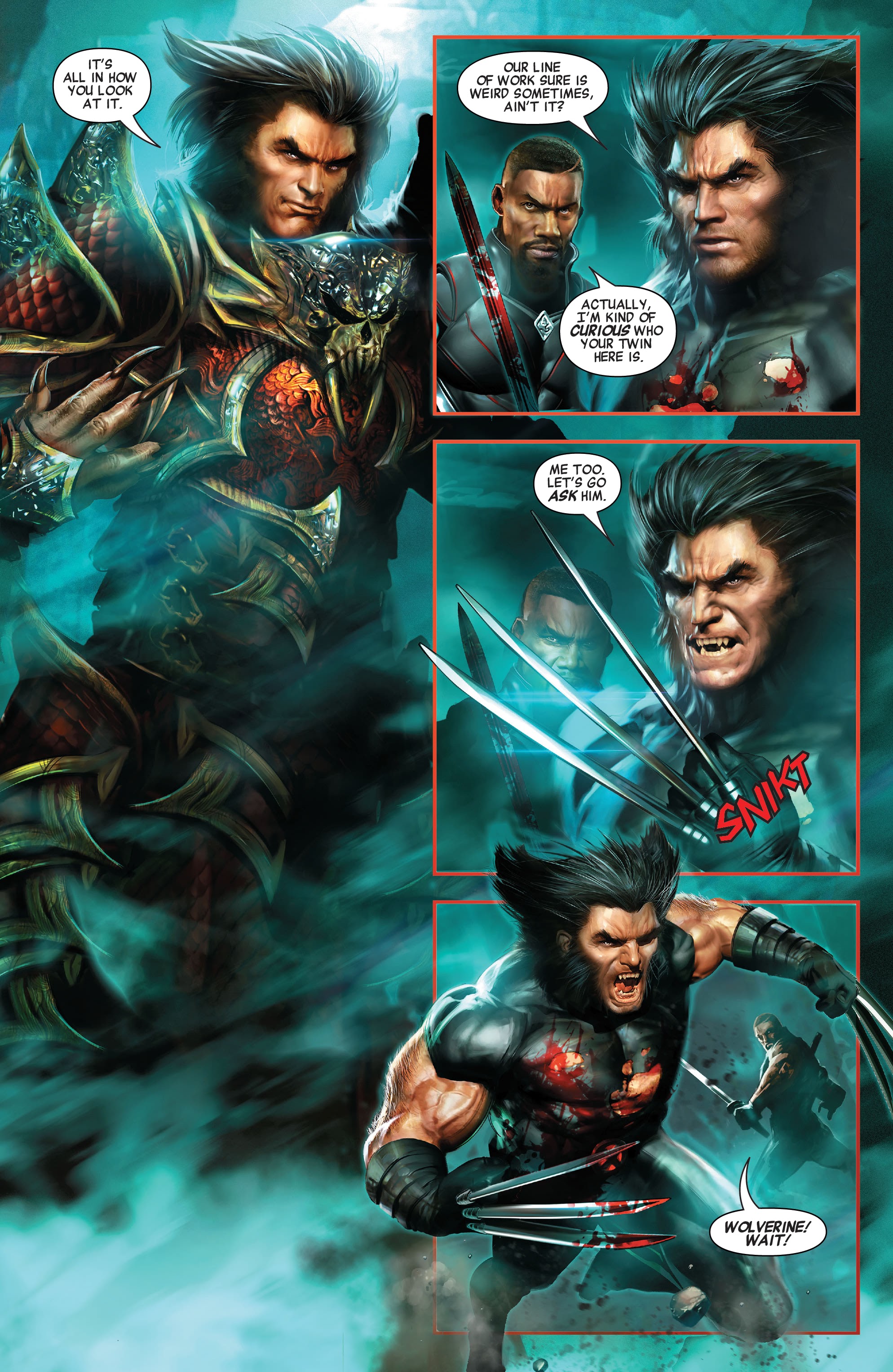 Read online Blade by Marc Guggenheim: The Complete Collection comic -  Issue # TPB (Part 3) - 110