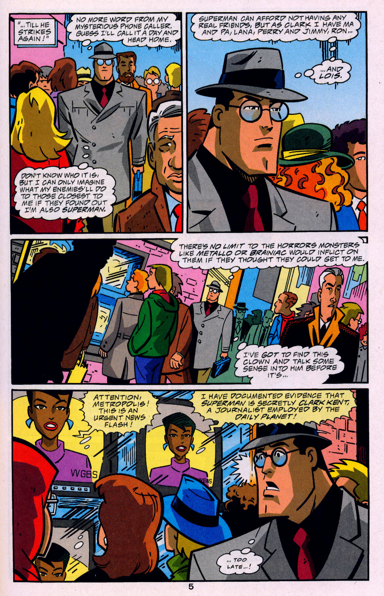Superman Adventures Issue #33 #36 - English 6