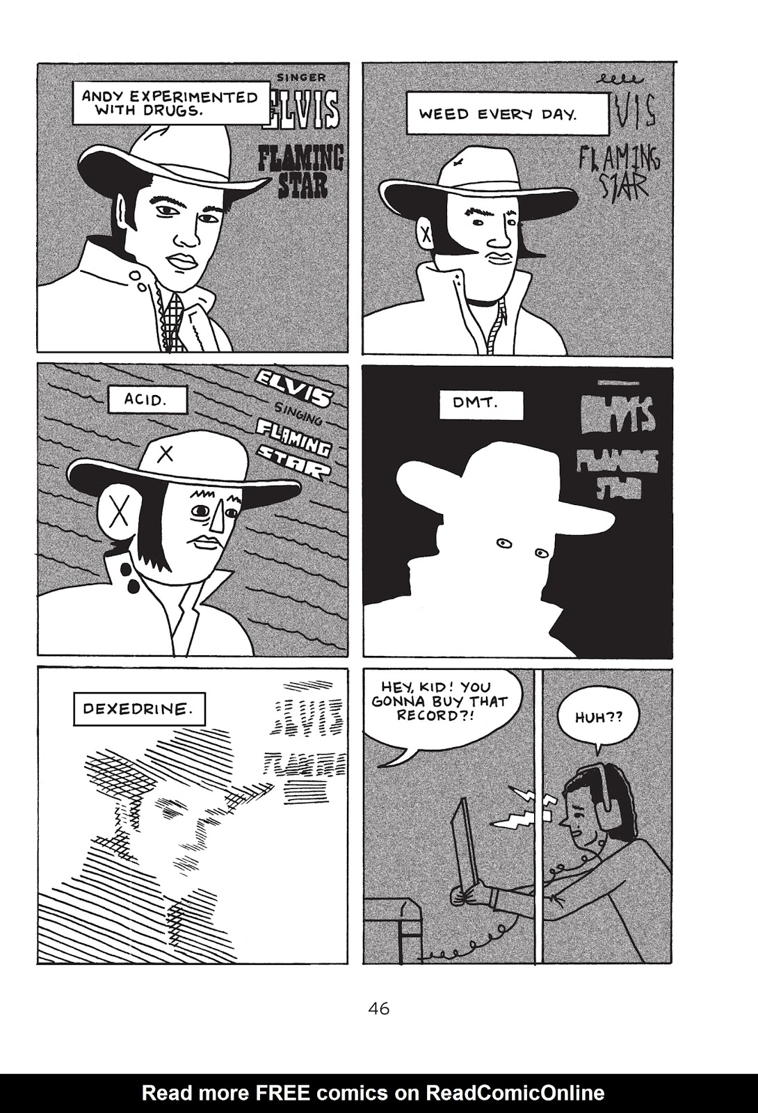 Read online Is This Guy For Real?: The Unbelievable Andy Kaufman comic -  Issue # TPB (Part 1) - 51