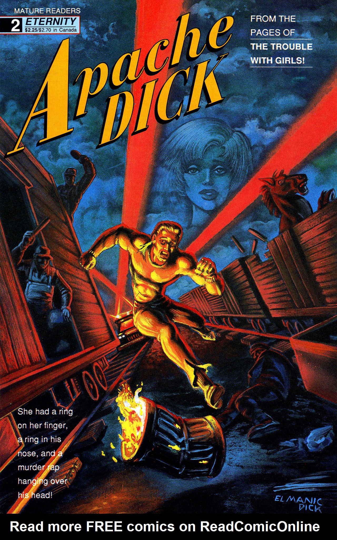 Read online Apache Dick comic -  Issue #2 - 1