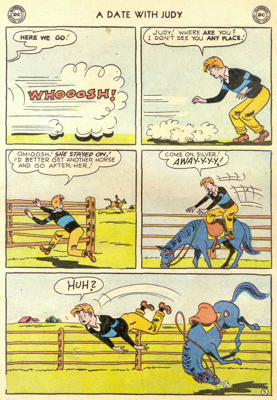 Read online A Date with Judy comic -  Issue #55 - 7