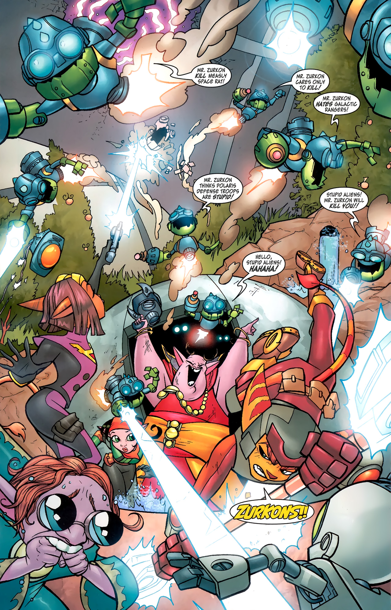 Read online Ratchet & Clank comic -  Issue #6 - 8
