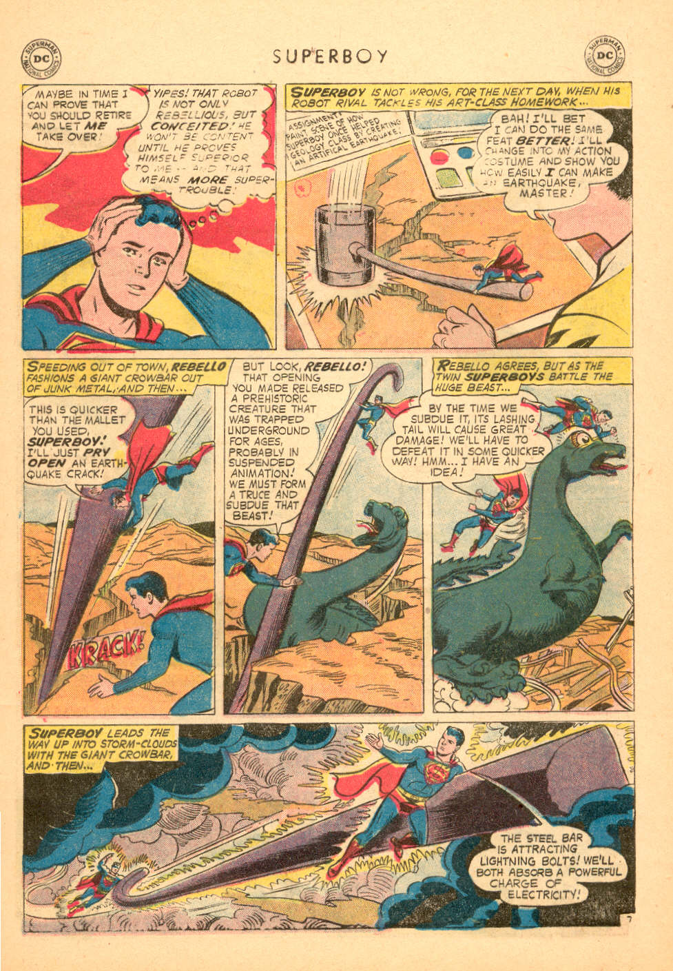 Read online Superboy (1949) comic -  Issue #72 - 8