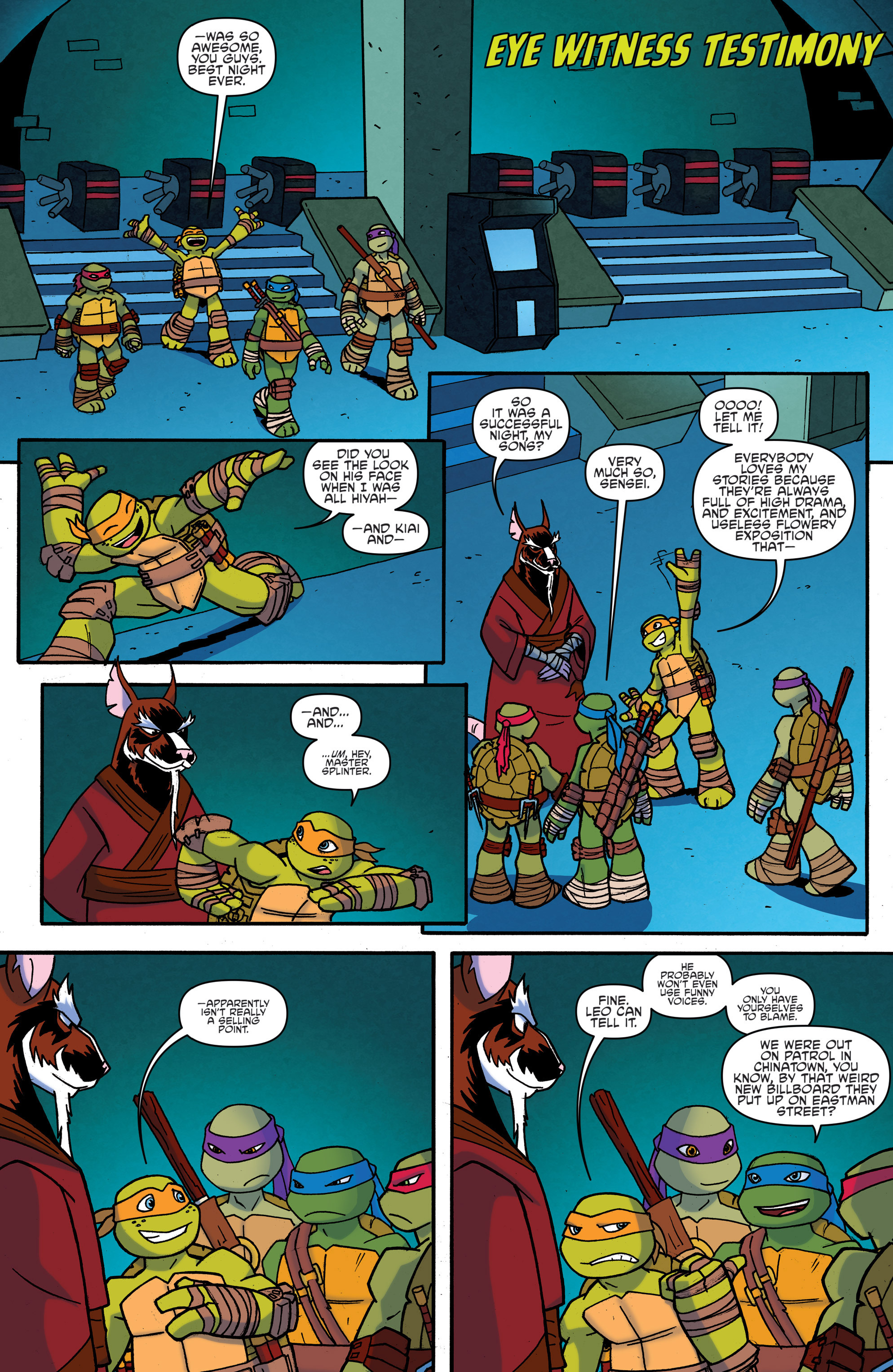 Read online Teenage Mutant Ninja Turtles Amazing Adventures comic -  Issue #12 - 15