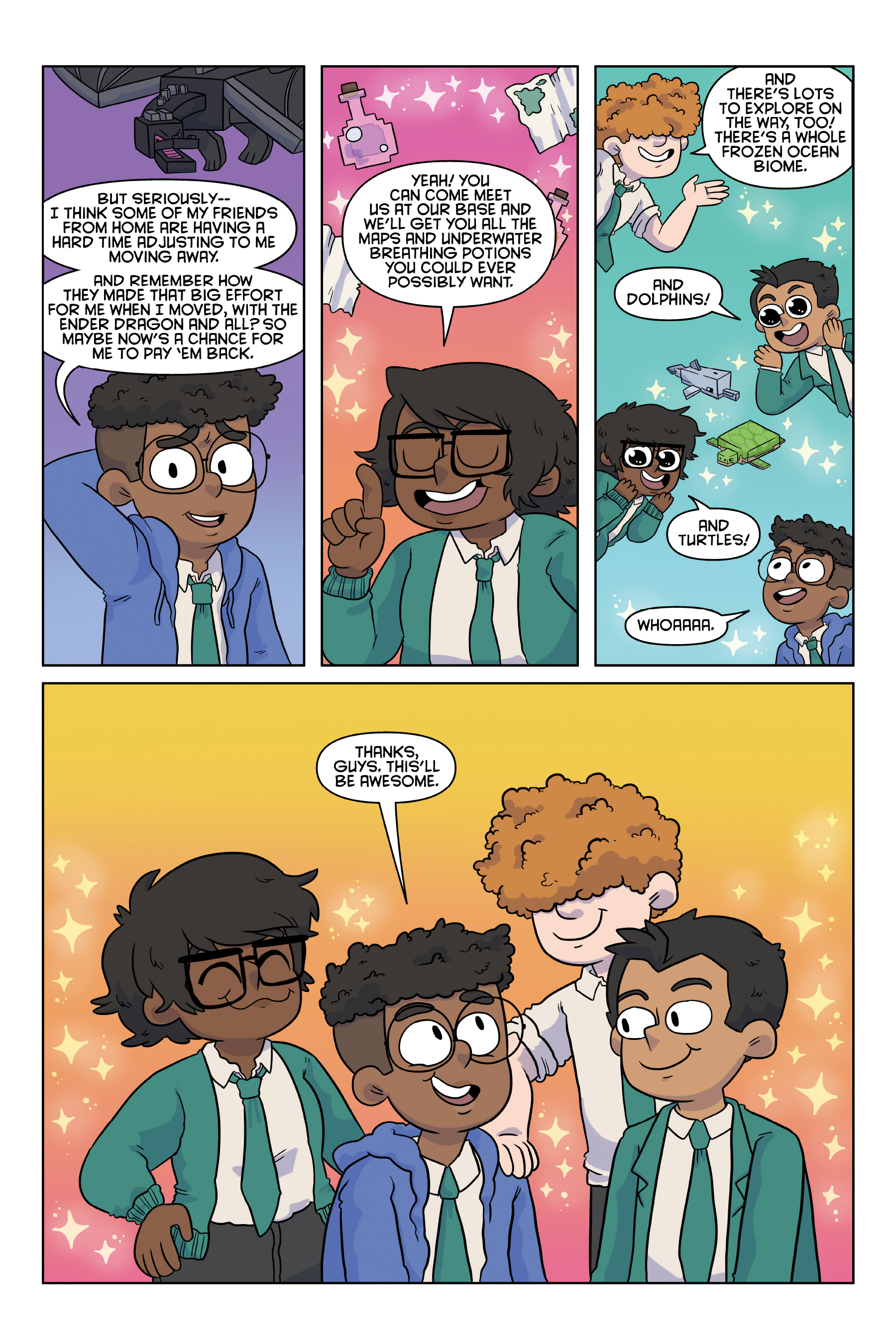 Read online Minecraft comic -  Issue # TPB 2 - 13