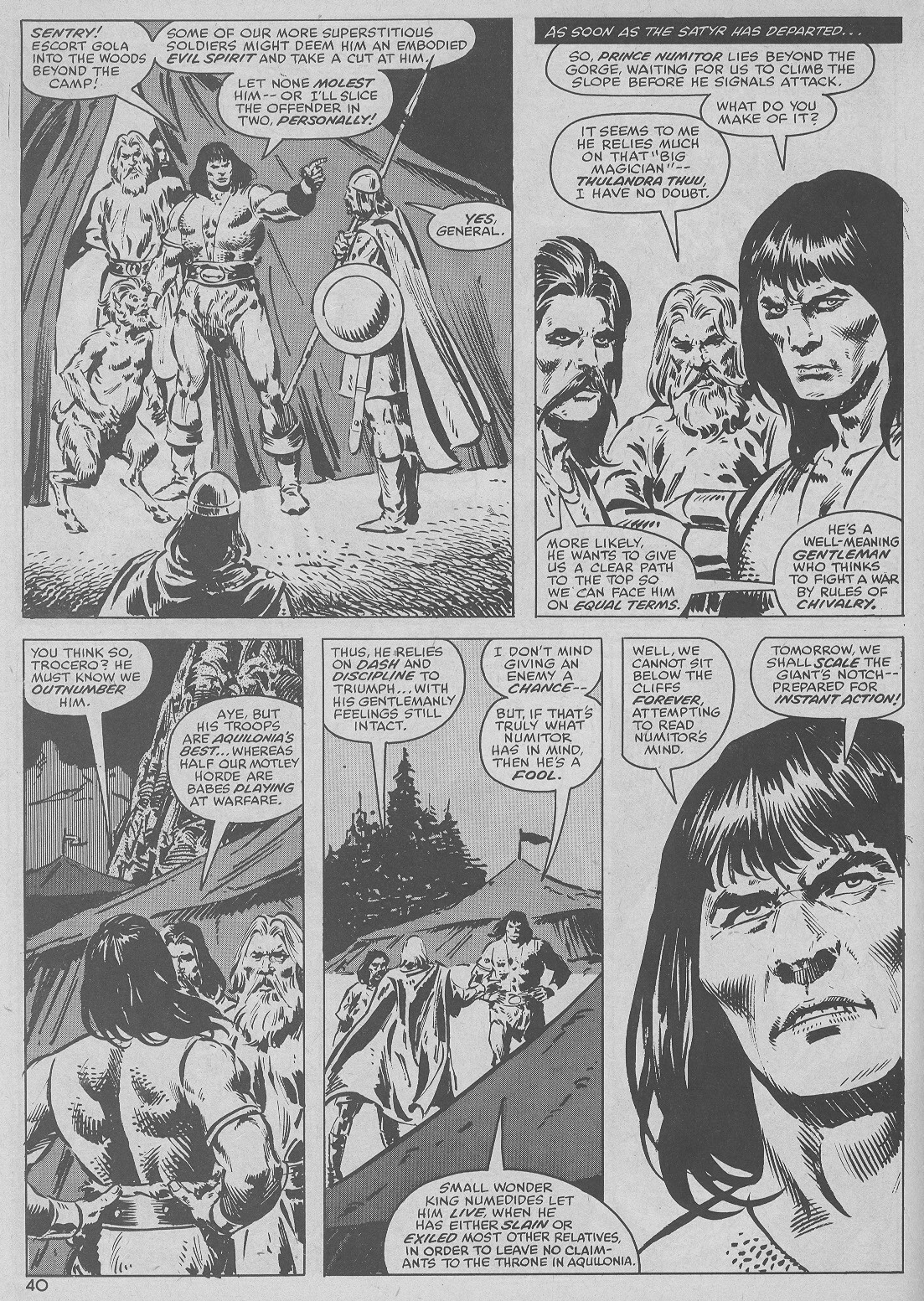 Read online The Savage Sword Of Conan comic -  Issue #51 - 40