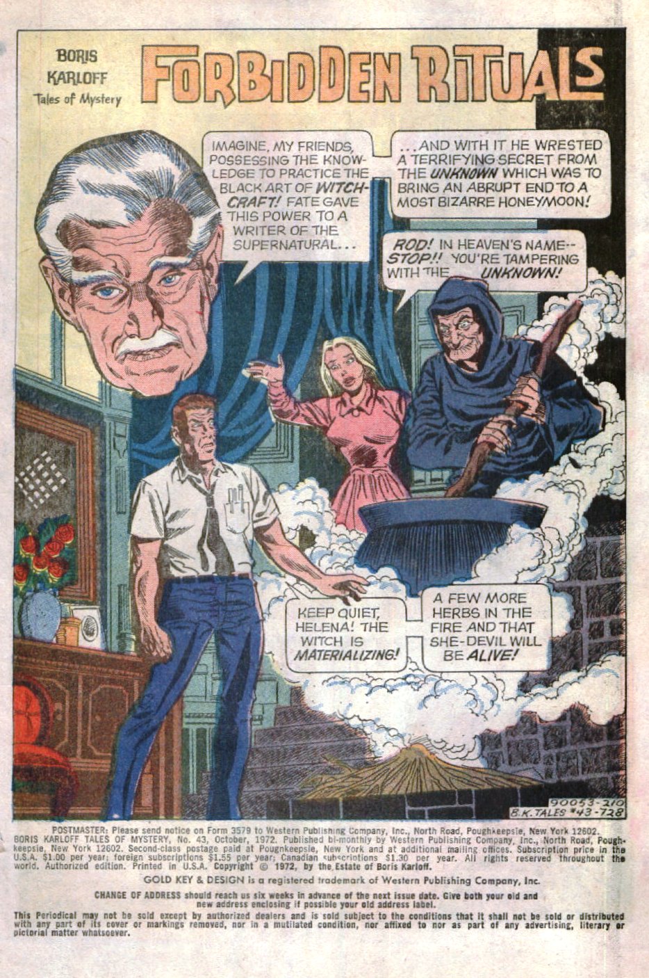 Read online Boris Karloff Tales of Mystery comic -  Issue #43 - 3
