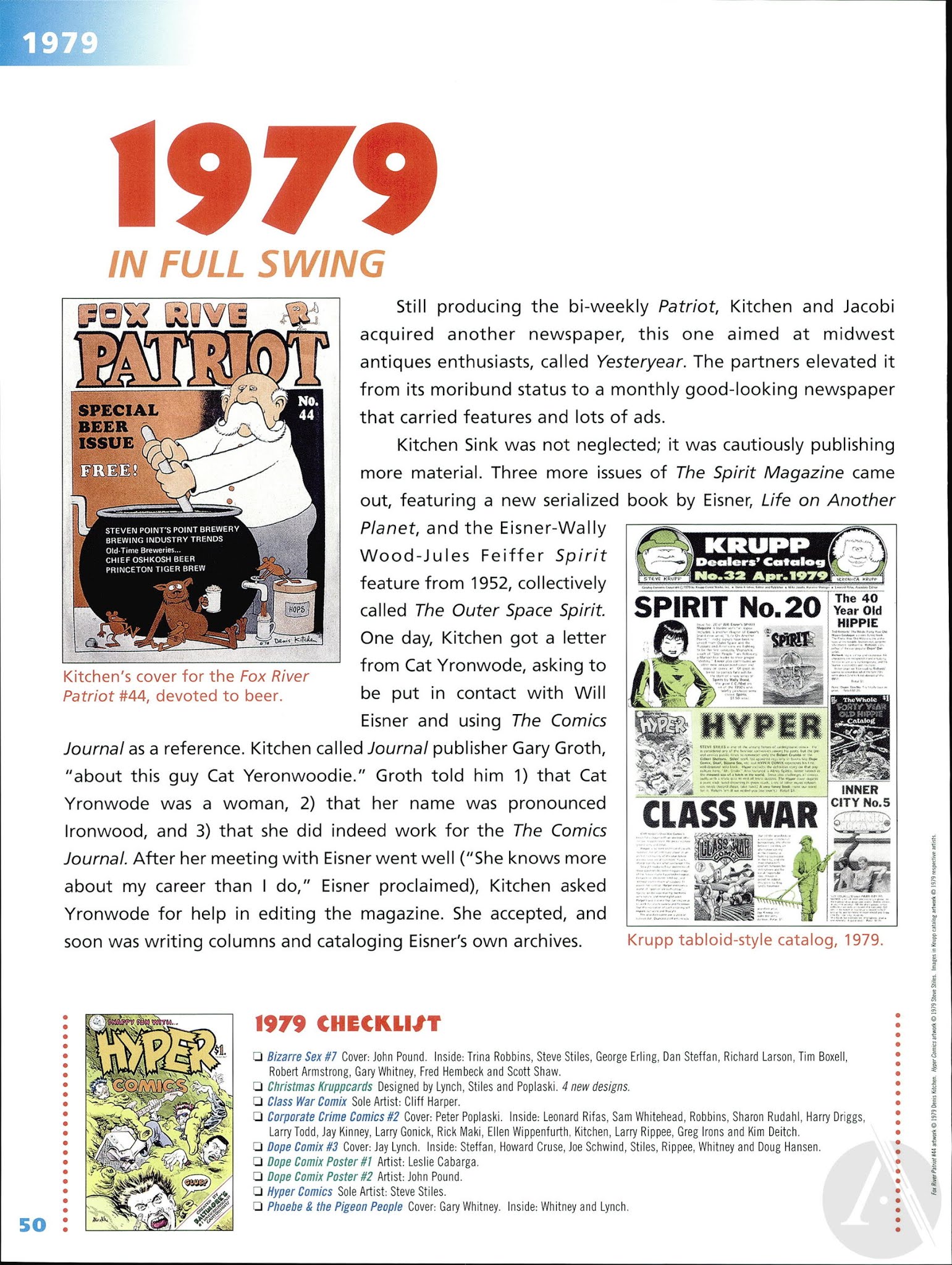 Read online Kitchen Sink Press: The First 25 Years comic -  Issue # TPB - 52