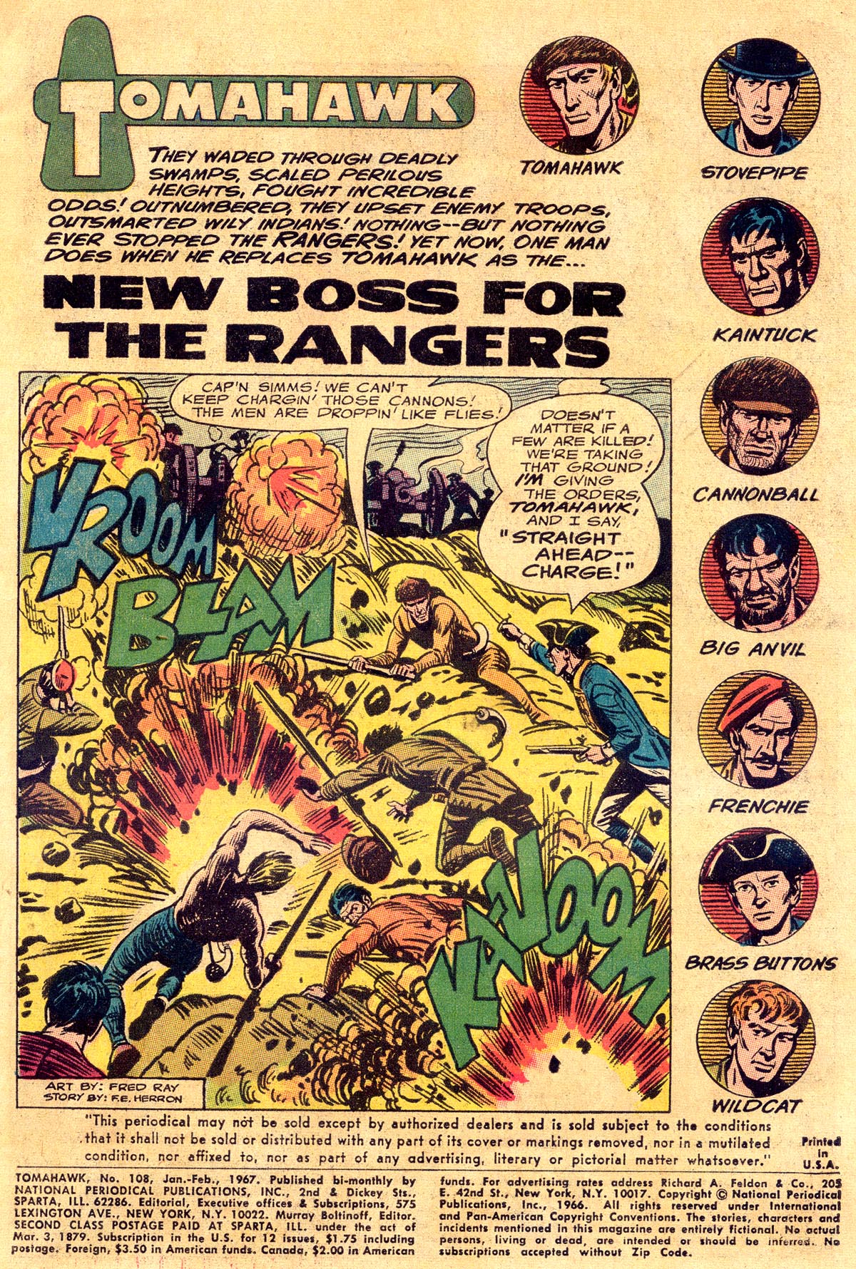 Read online Tomahawk comic -  Issue #108 - 3