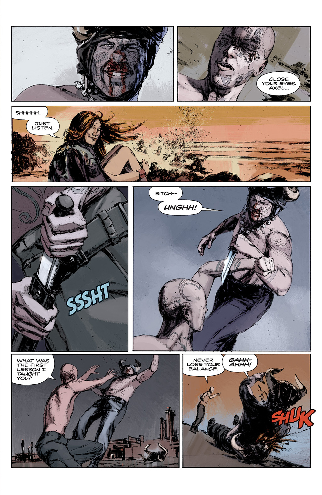 Read online Exile to Babylon comic -  Issue #4 - 9