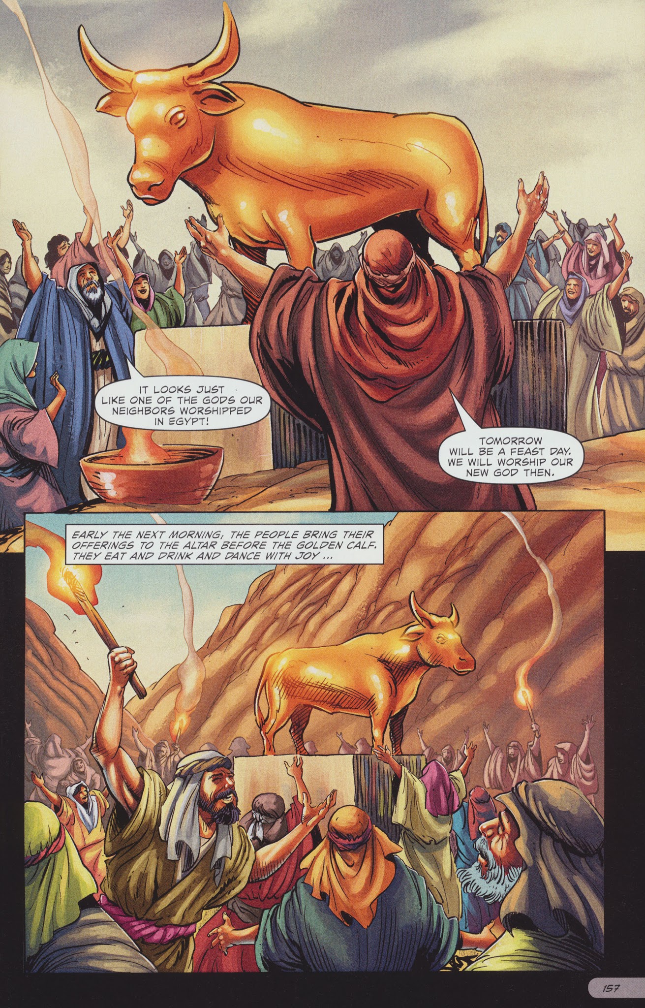 Read online The Action Bible comic -  Issue # TPB 1 - 161