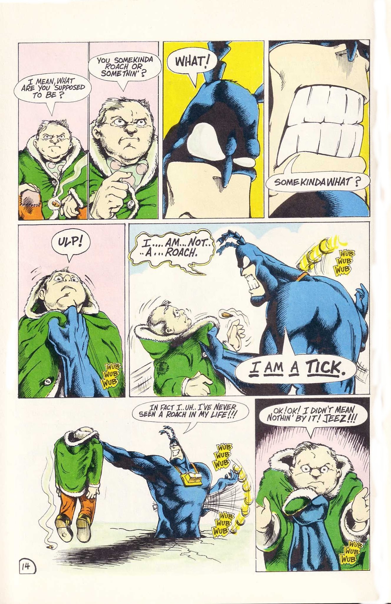 Read online The Tick comic -  Issue #1 - 16
